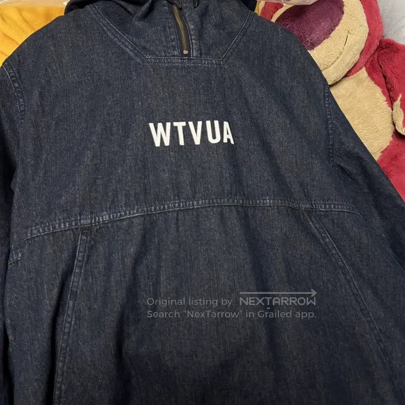 Wtaps Wtaps Blue denim hoodie Size US XL / EU 56 / 4 - 3 Thumbnail