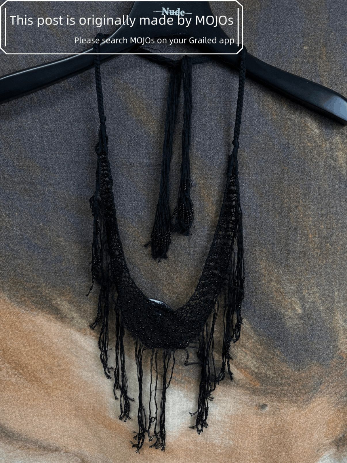 Ann Demeulemeester Ann Demeulemeester Knitwear Distressed Scarf Size ONE SIZE - 1 Thumbnail