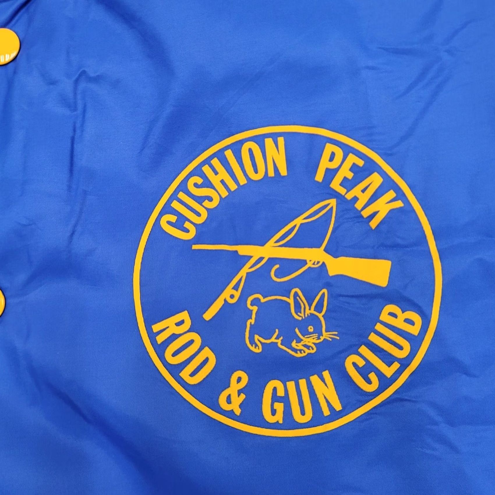 Vintage VINTAGE Gun Club Bomber Jacket Medium 23x24 Blue 70s Men Regular M Jacket Size US M / EU 48-50 / 2 - 4 Thumbnail