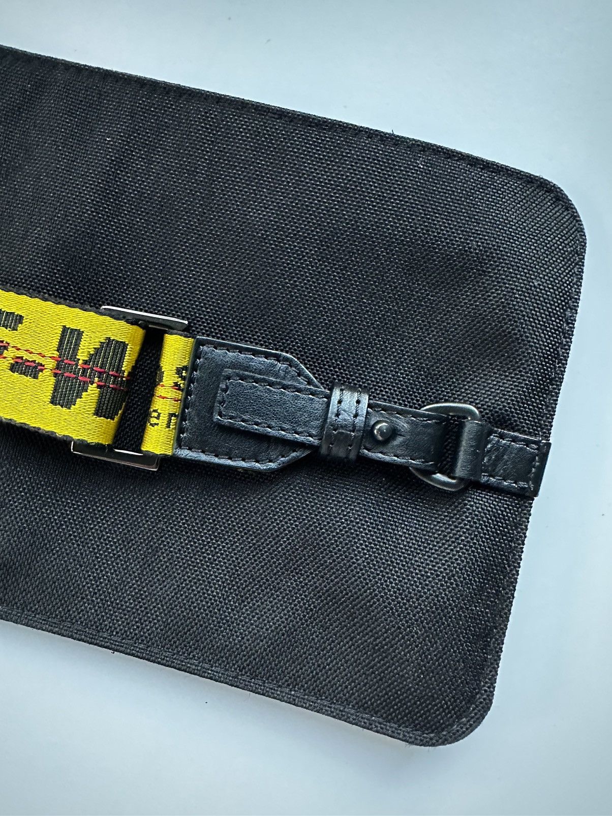 Off-White CORDURA HIP BELT BLACK YELLOW OFF - WHITE Size ONE SIZE - 7 Thumbnail