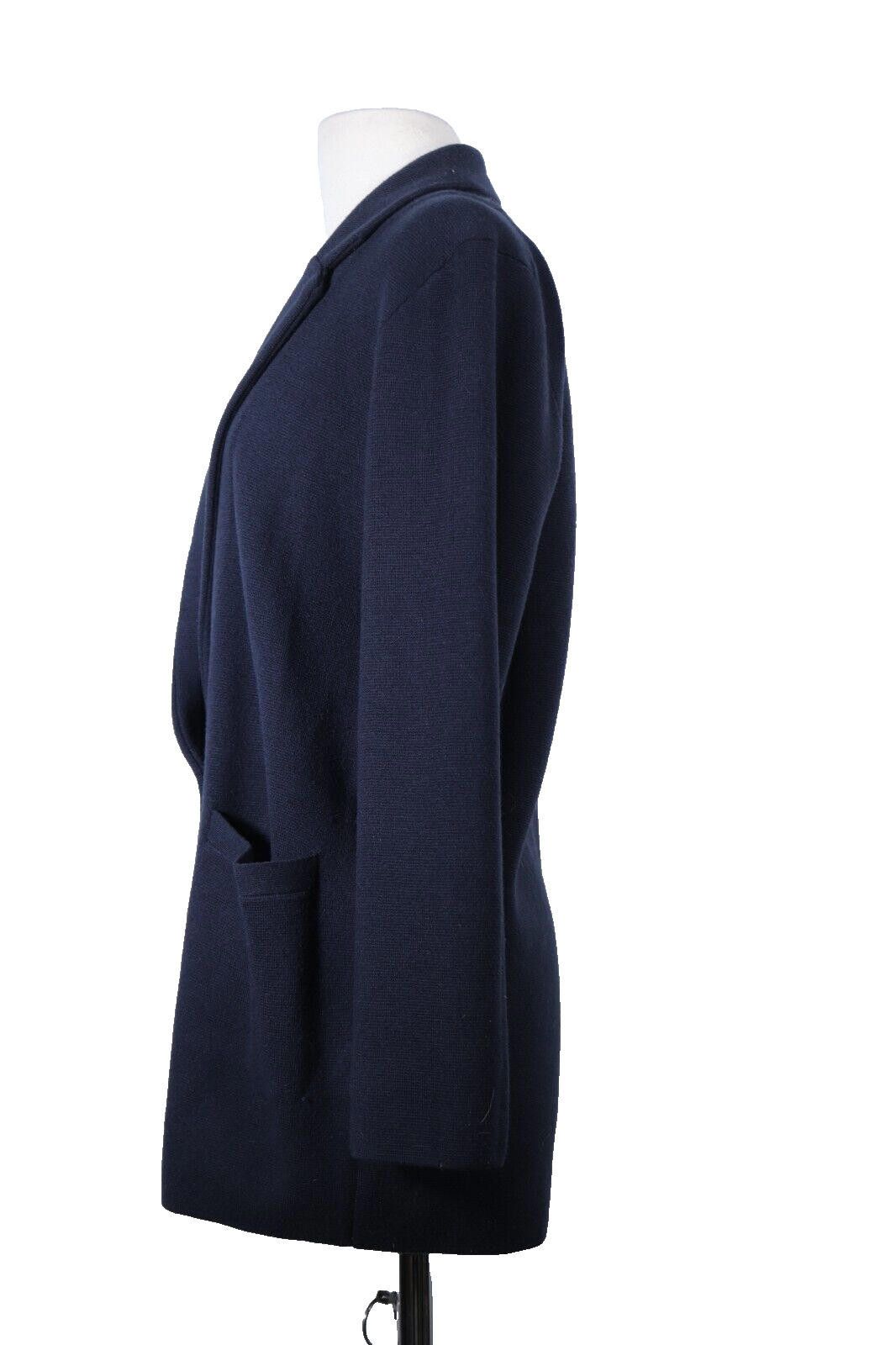 J.Crew J. Crew Women Small Blue Eloise Cardigan Knit Blazer Jacket Size S / US 4 / IT 40 - 5 Thumbnail