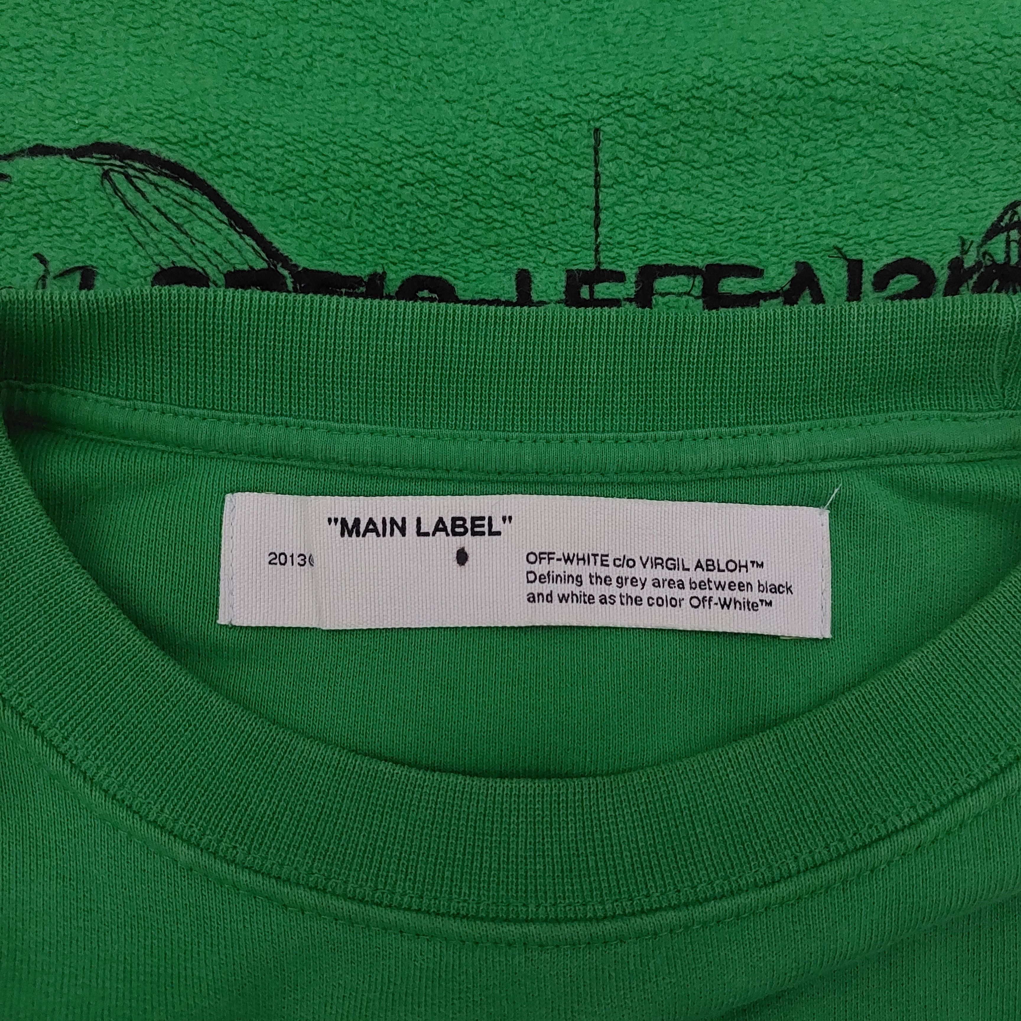 Off White Public Television Sweatshirt