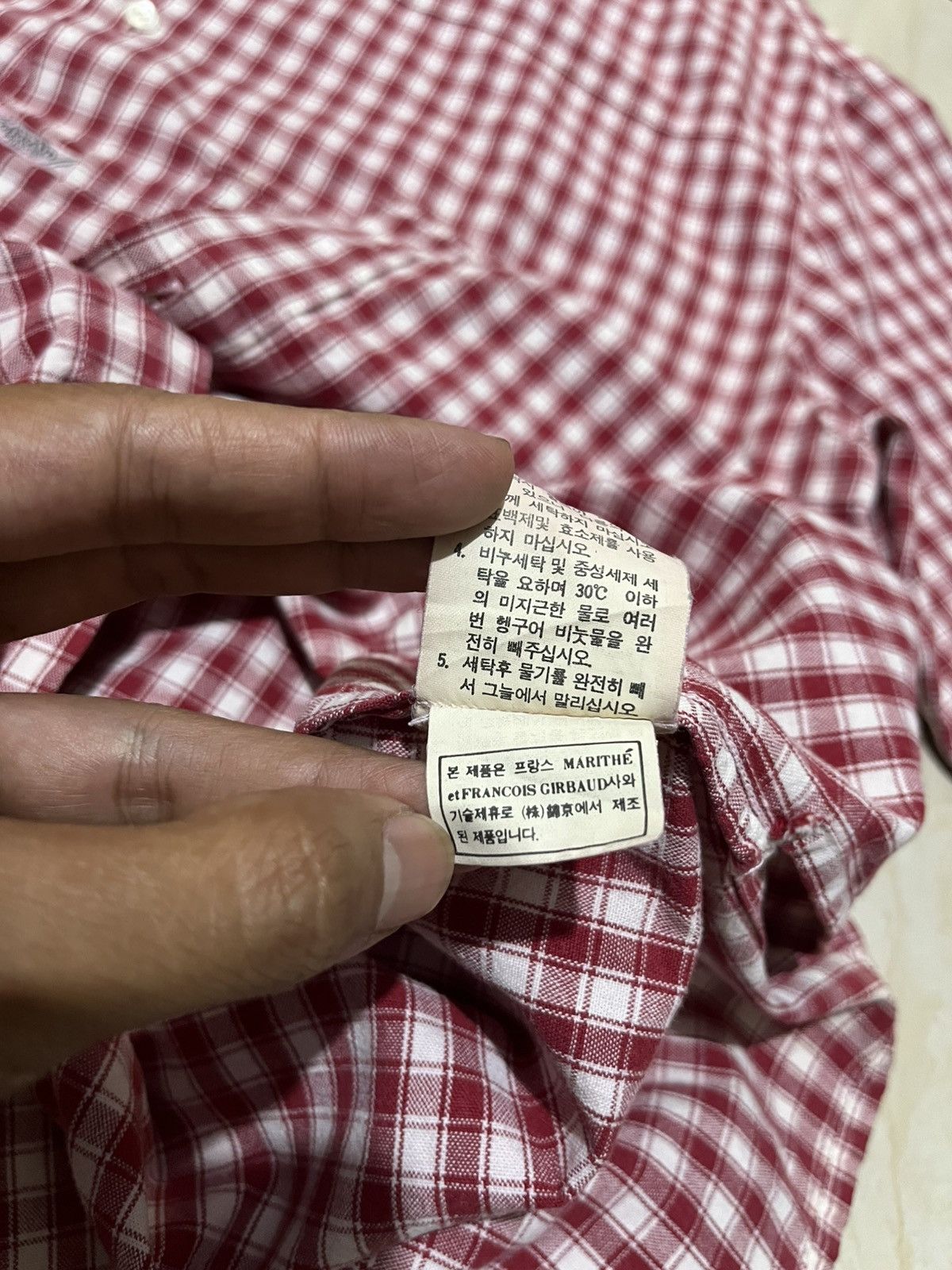 Marithe + Francois Girbaud Marithe Francois girbaud Button up Plaid Size US XL / EU 56 / 4 - 9 Thumbnail