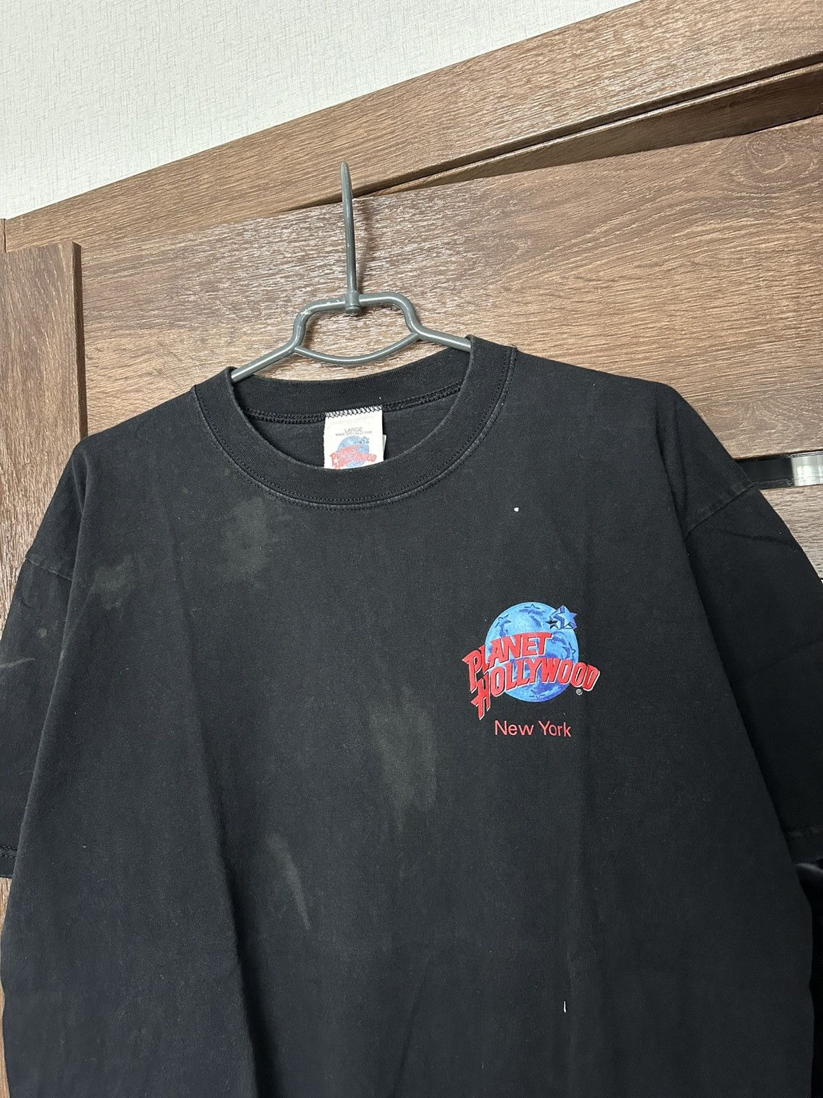 Planet Hollywood Planet Hollywood New York Statue Of Liberty Vintage 90s Tee Size US L / EU 52-54 / 3 - 7 Thumbnail
