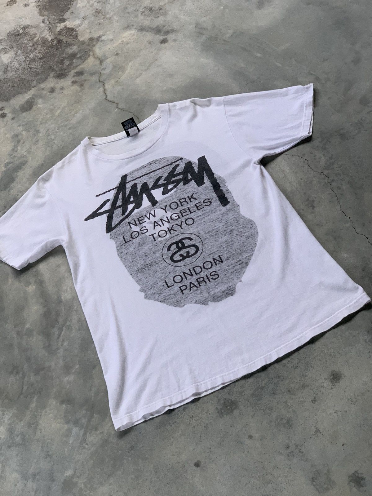 Bape × Stussy Bape X Stussy Reversible World Tour F/W 2013 Tshirt Size US M / EU 48-50 / 2 - 1 Thumbnail
