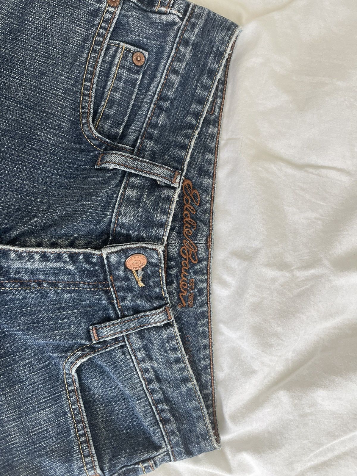 Eddie Bauer Classic boot cut blue jeans Size 27" / US 4 / IT 40 - 1 Thumbnail