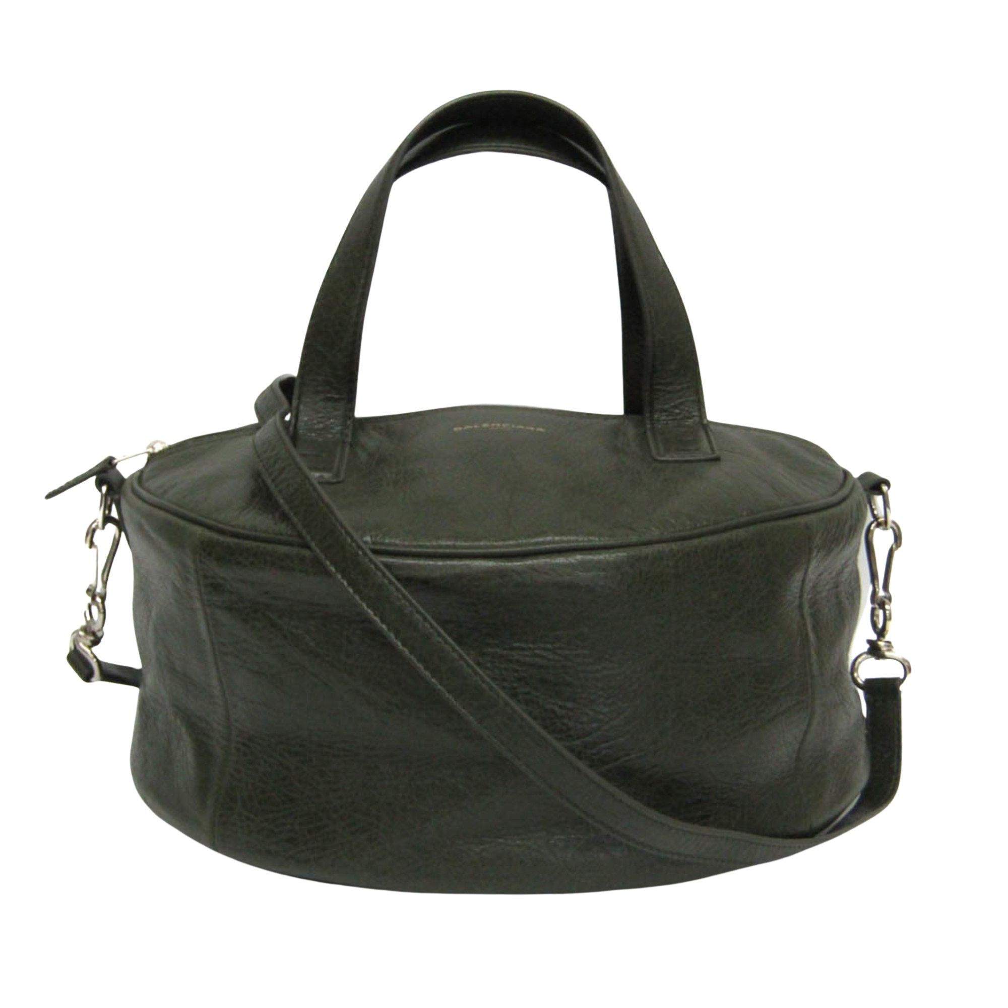 Balenciaga Air Hobo Khaki Leather Handbag (Pre-Owned) Size ONE SIZE - 1 Thumbnail