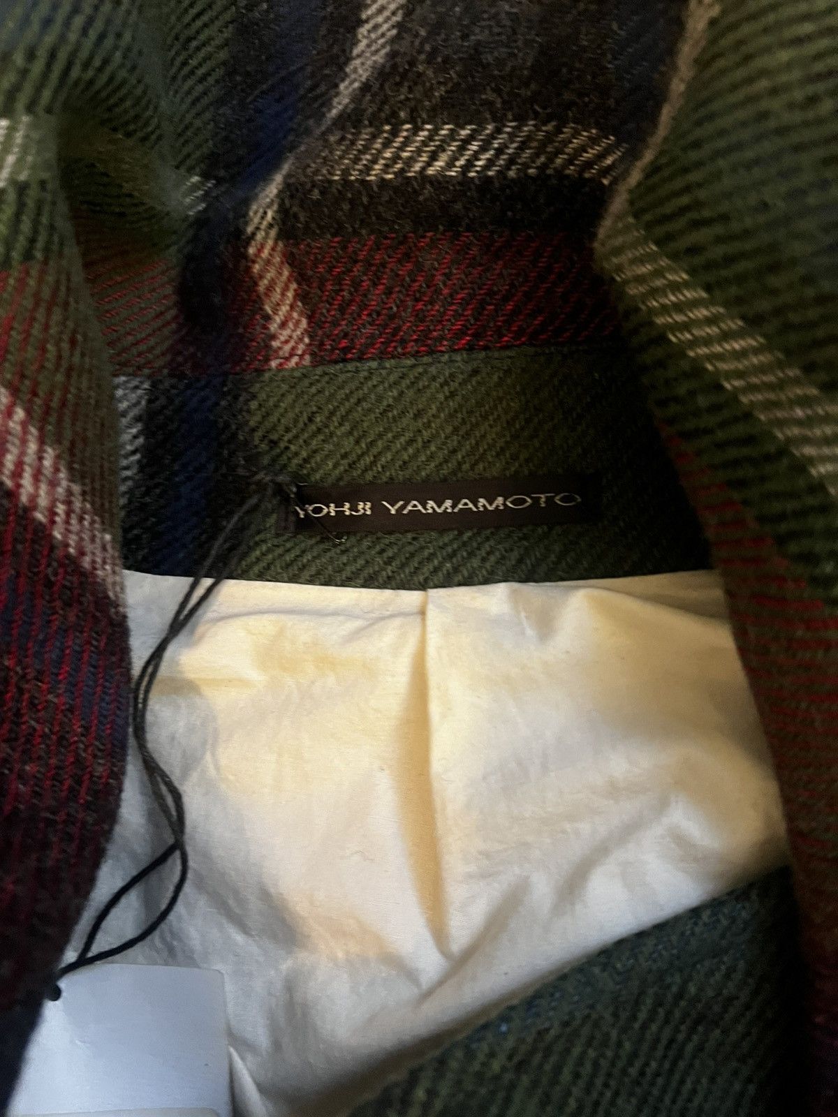 Other Yohji Yamamoto Plaid Coat (NEW, NEVER WORN) Size US M / EU 48-50 / 2 - 4 Thumbnail