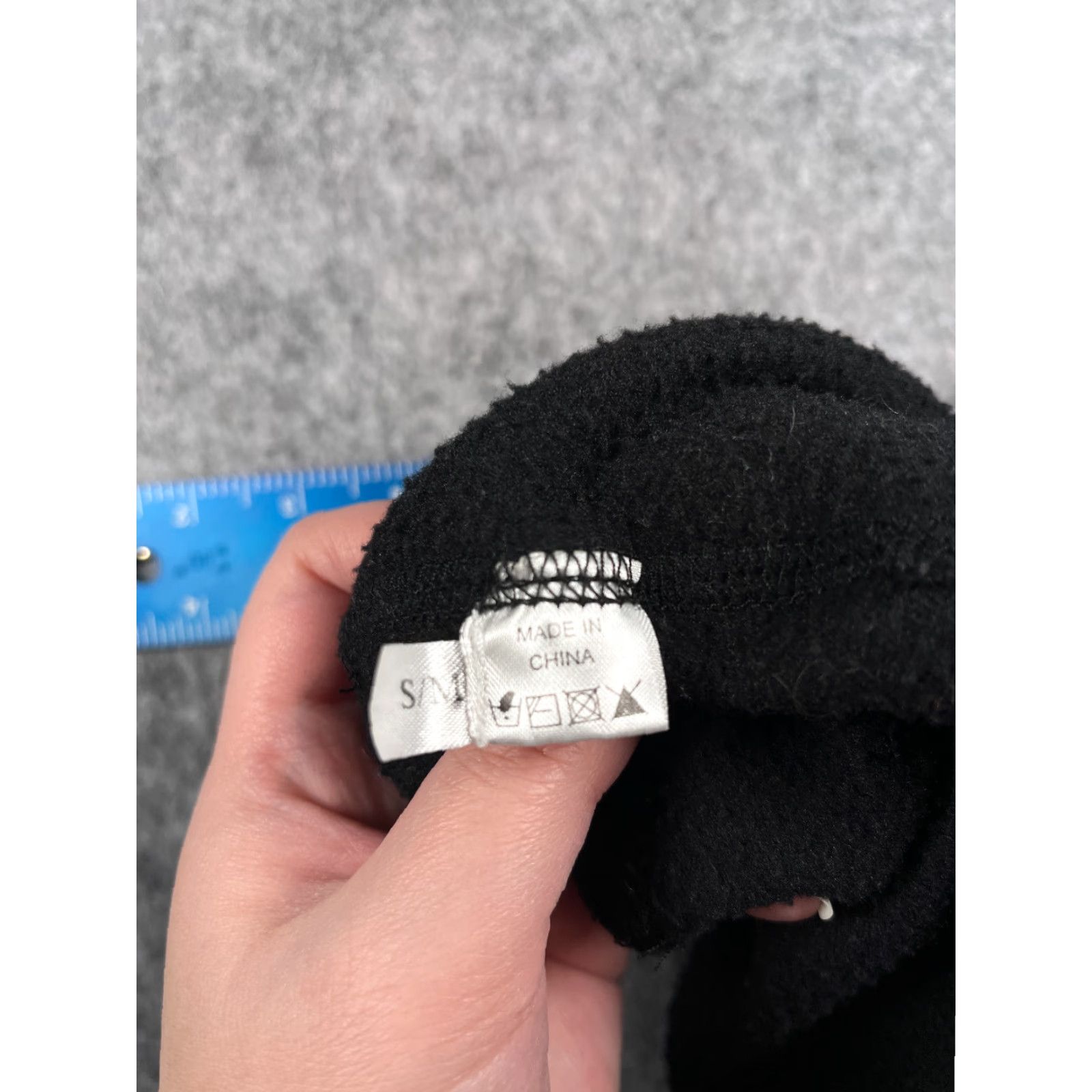 Vintage Ahead Headgear Beanie Adult One Size Black Knit 100% Poly Fleece The Revere Golf Club Size US M / EU 48-50 / 2 - 7 Thumbnail