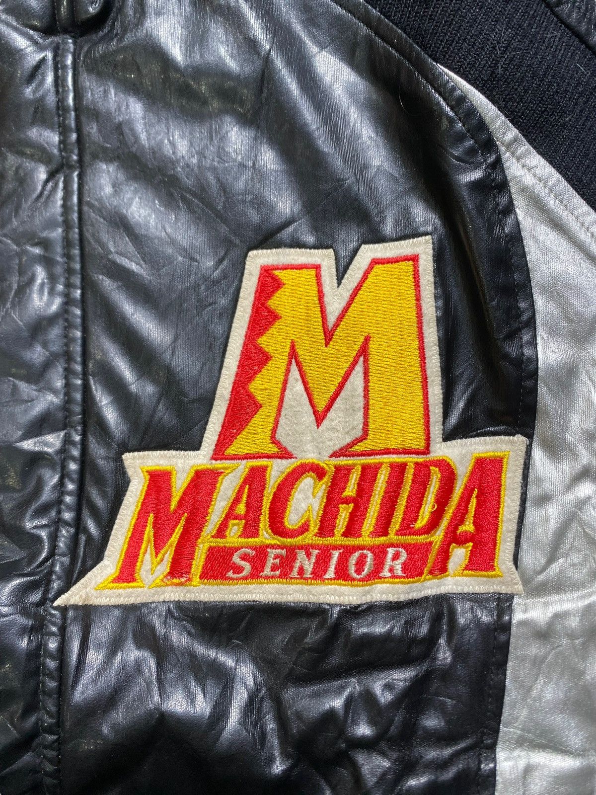 Mizuno VINTAGE BOMBER JACKET MIZUNO VICTORY STATE JASPO MACHIDA Size US XL / EU 56 / 4 - 6 Thumbnail