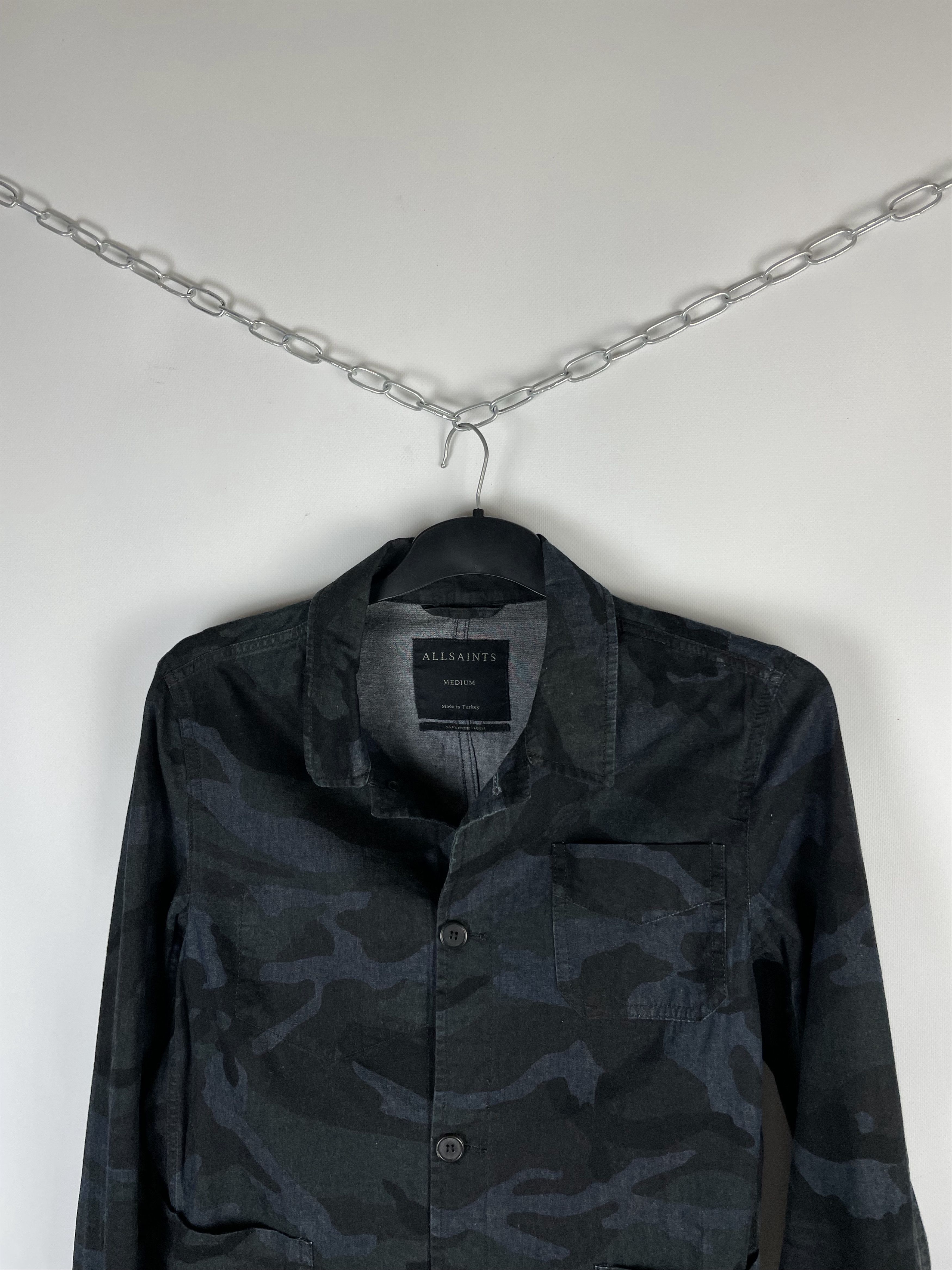 Allsaints × Vintage Allsaints Flannel Overshirt Size US M / EU 48-50 / 2 - 3 Thumbnail