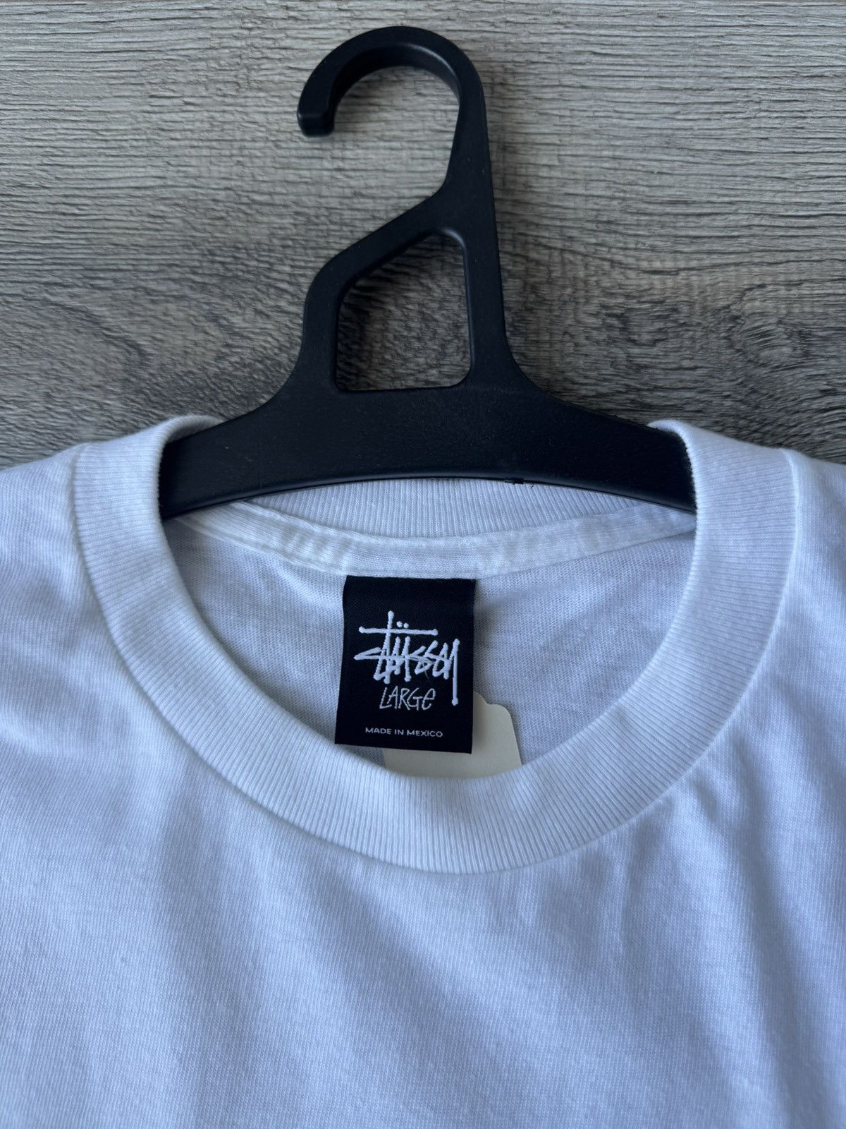 Stussy Stussy Get Up Stand Up Men's White T-shirt Size US L / EU 52-54 / 3 - 5 Thumbnail