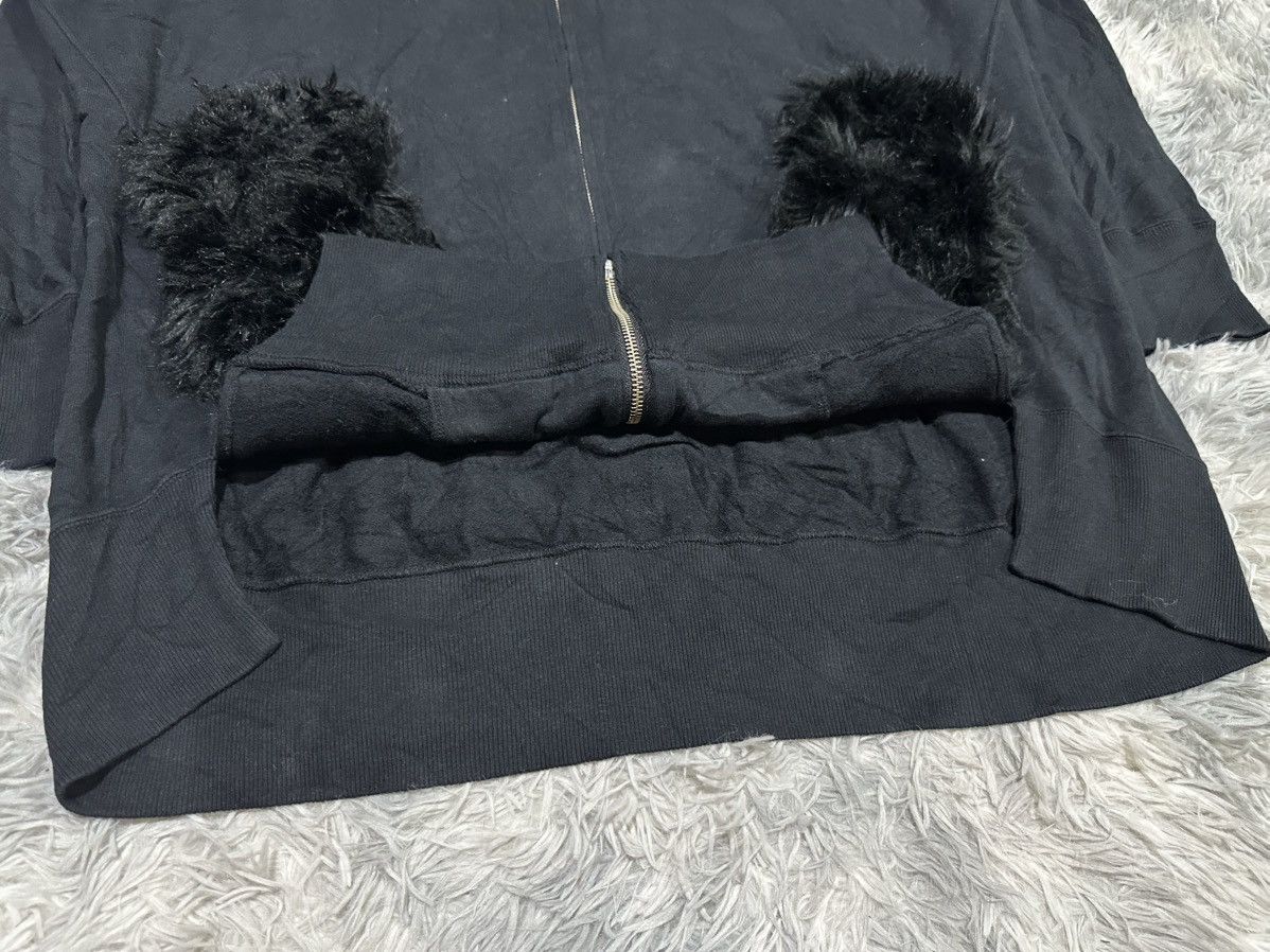 Tsumori Chisato 🔥Vintage Issey Miyake Tsumori Chisato Hoodie Black Fur Size US XL / EU 56 / 4 - 6 Thumbnail