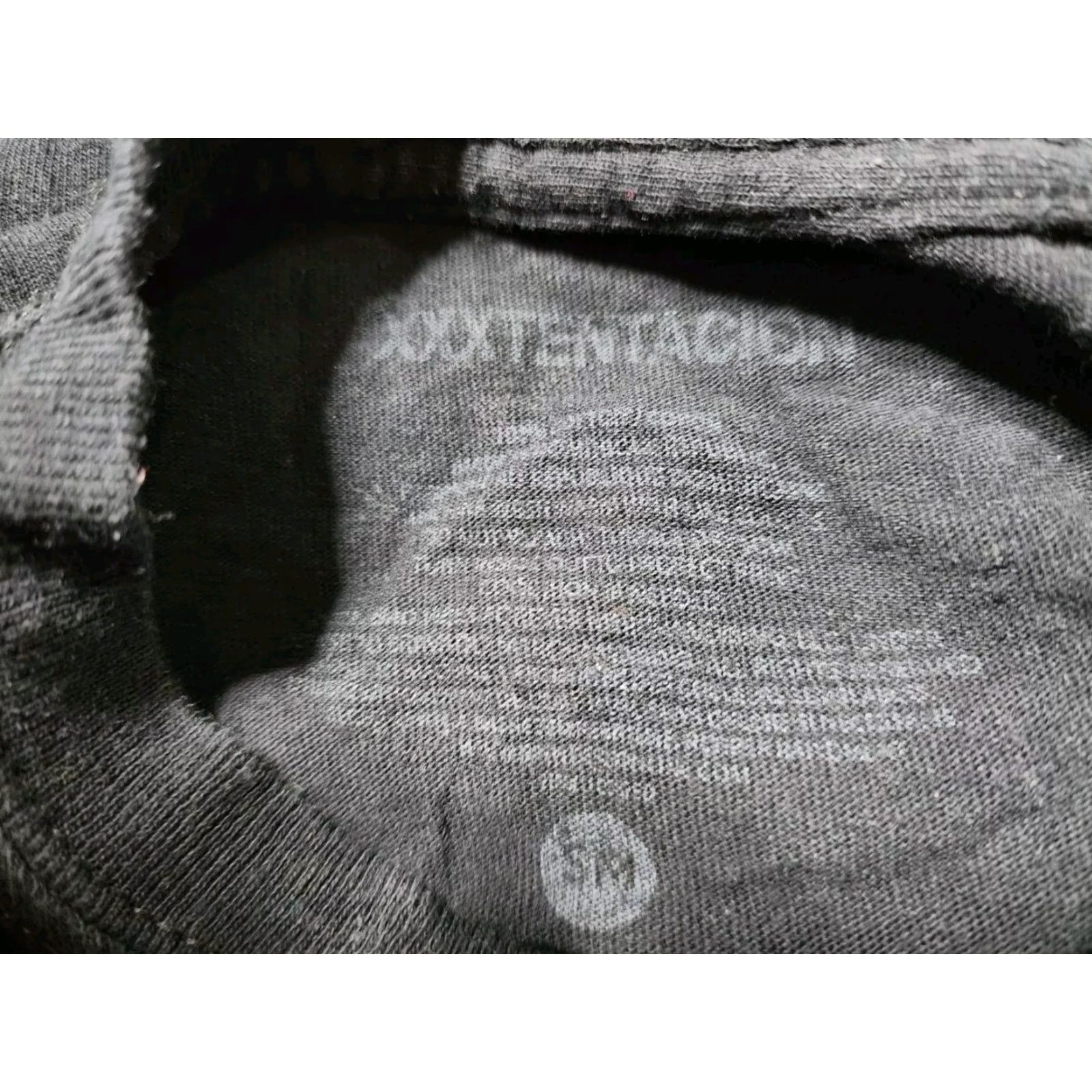 Vintage XXXTENTACION T Shirt Solitary Graphic Short Sleeve Adult S Black Cotton Size US S / EU 44-46 / 1 - 5 Thumbnail