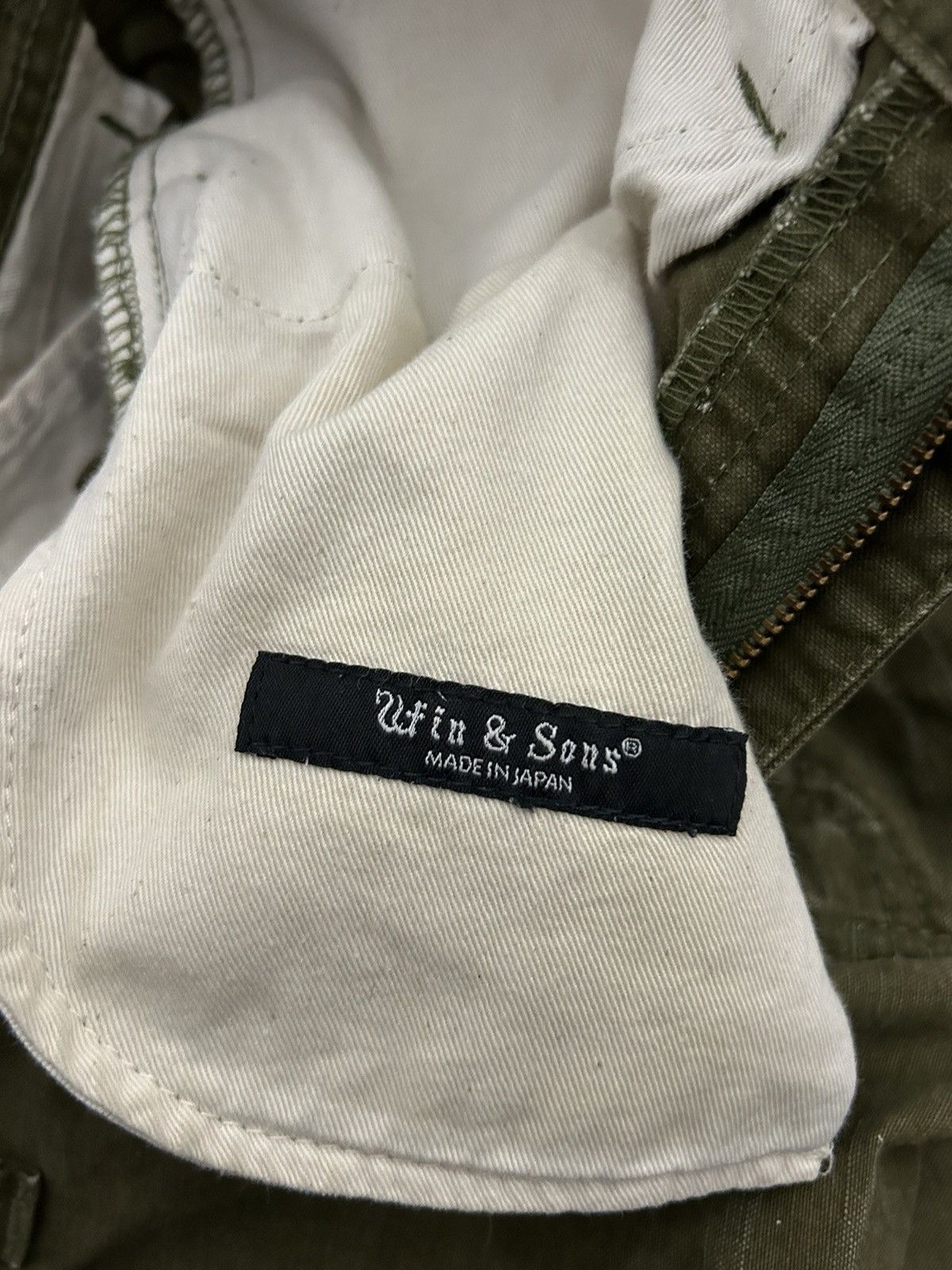 Hysteric Glamour × Japanese Brand × Tete Homme Ufin & Sons Japan Cargo Pants Size US 33 - 16 Thumbnail