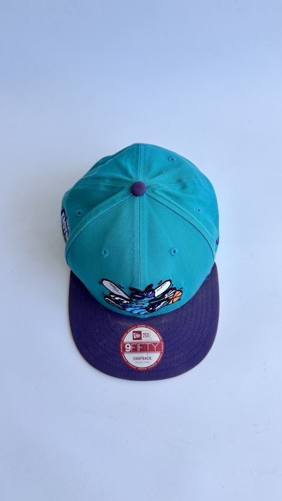 New Era ⁠New Era 9FIFTY Charlotte Hornets Snapback Hat NBA Cap M/L⁠ Size ONE SIZE - 3 Thumbnail