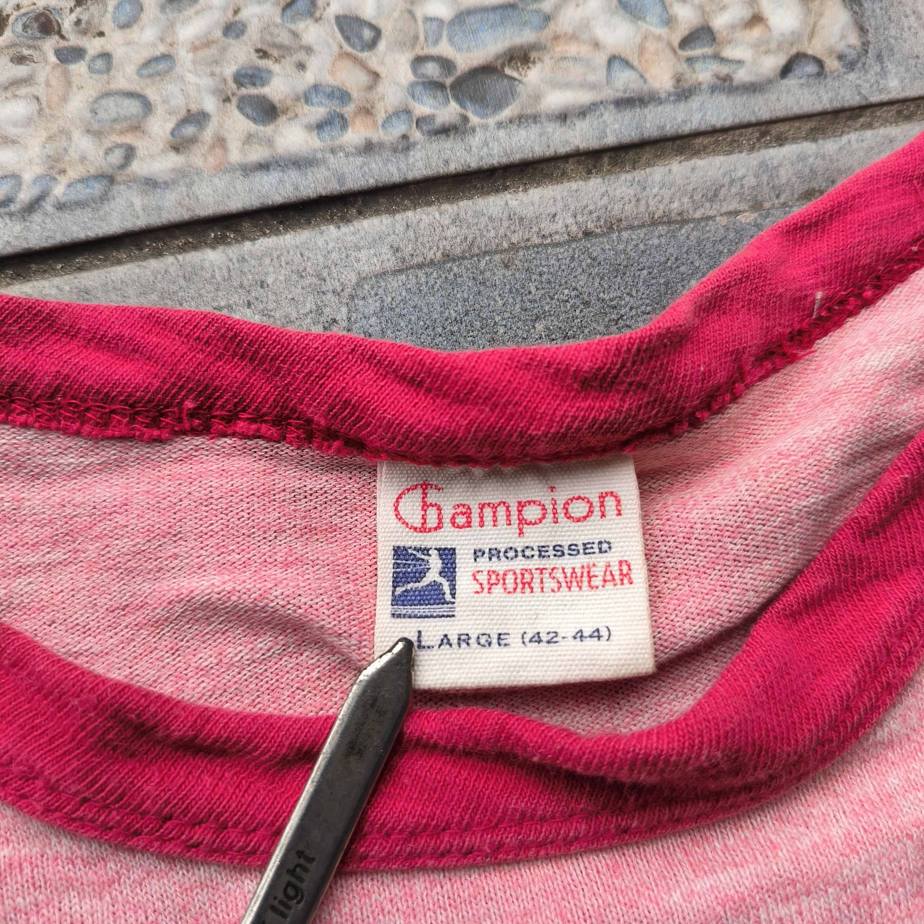 Champion Vintage 1950s Champion Scout Reservation Staff Ringer Tee Size US L / EU 52-54 / 3 - 4 Thumbnail