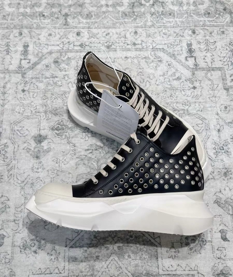 Rick Owens Rick Owens DRKSHDW platform tank bullet-hole sneakers Size US 8.5 / EU 41-42 - 5 Thumbnail