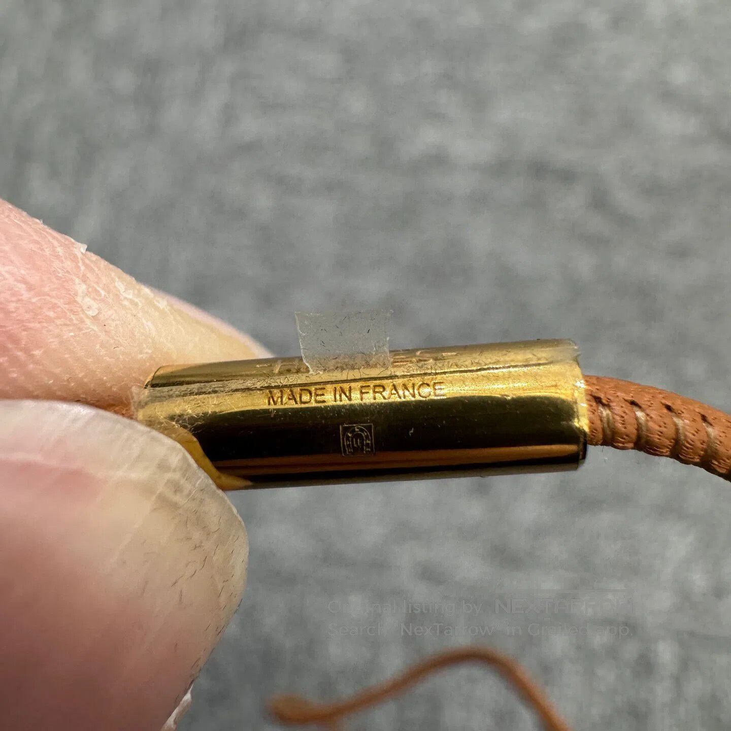 Hermes Hermes Ring-shaped leather necklace| Size ONE SIZE - 5 Thumbnail