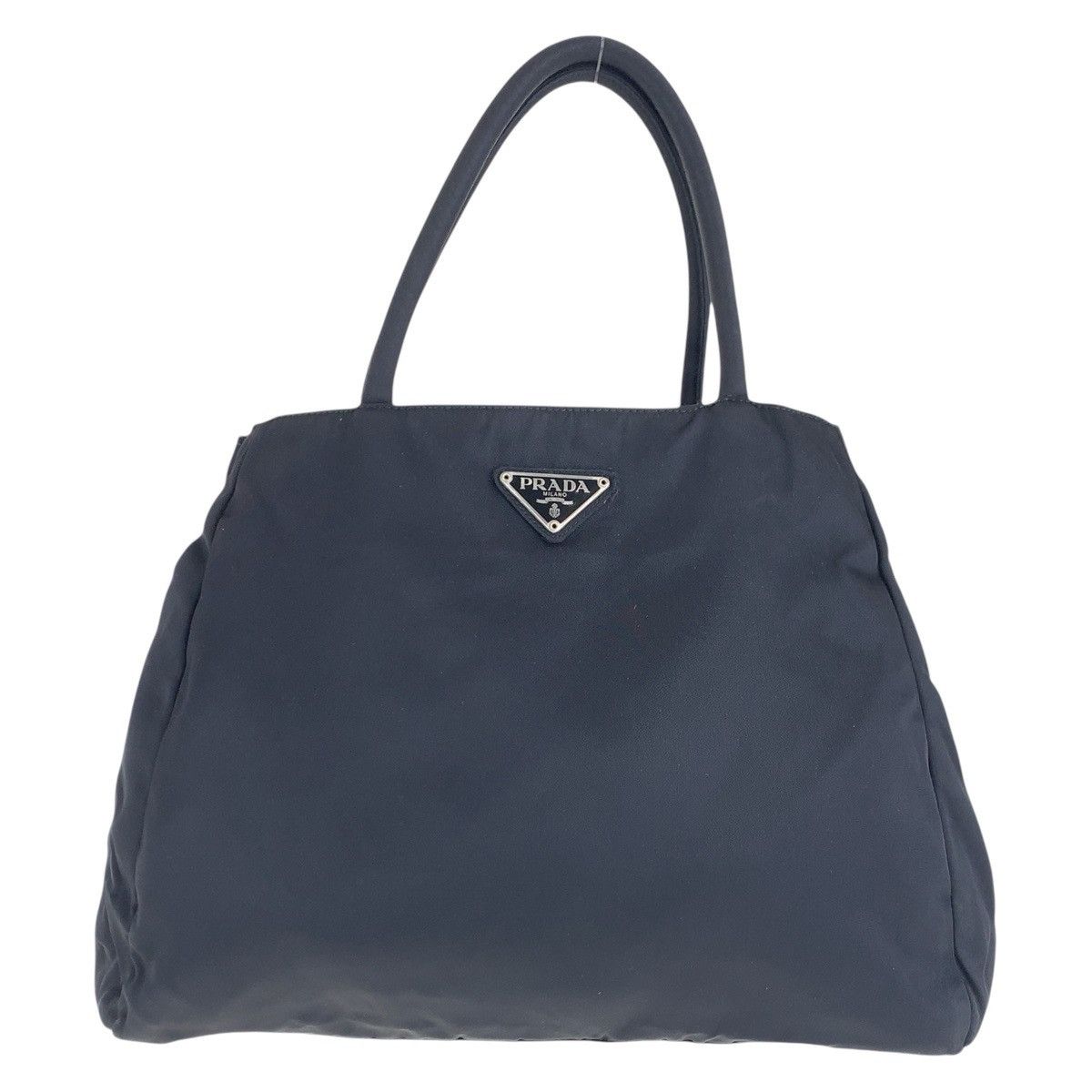 Prada Prada Tessuto Triangle Logo Plate Nylon 2Way Bag 501493 Others Tote Bag in Black, Women's