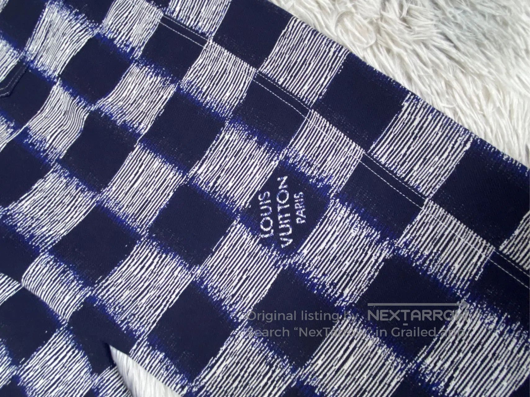 Louis Vuitton louis vuitton checkered long pants with tags. Size US 34 / EU 50 - 6 Thumbnail
