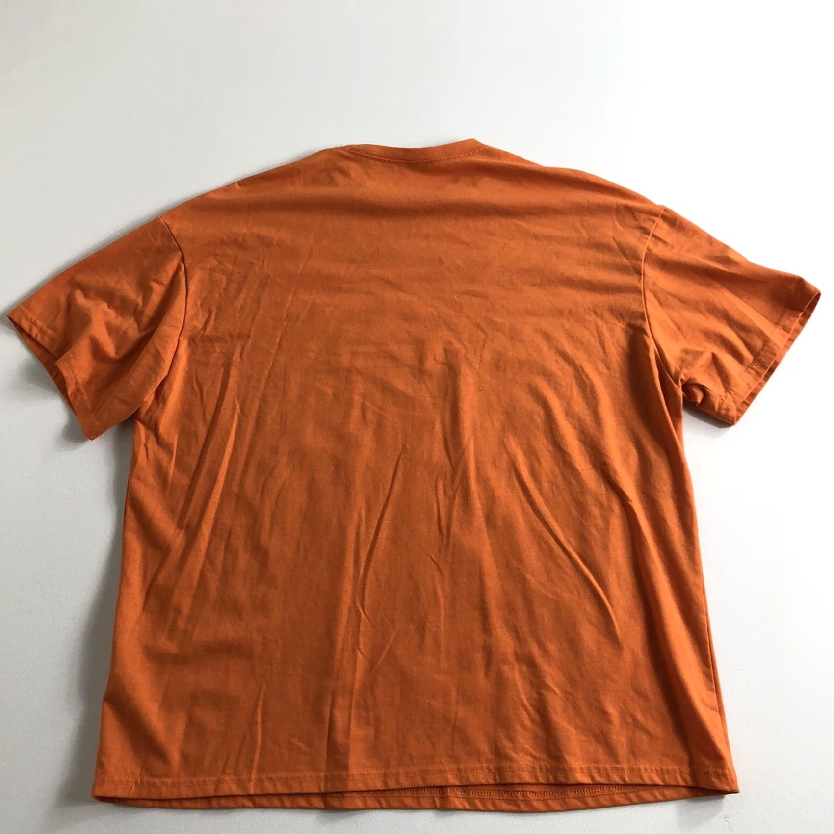 Shein SheIn Full Graphic Racing Car Men's Short Sleeve Orange Tee T-Shirt Size Medium Size US M / EU 48-50 / 2 - 3 Thumbnail