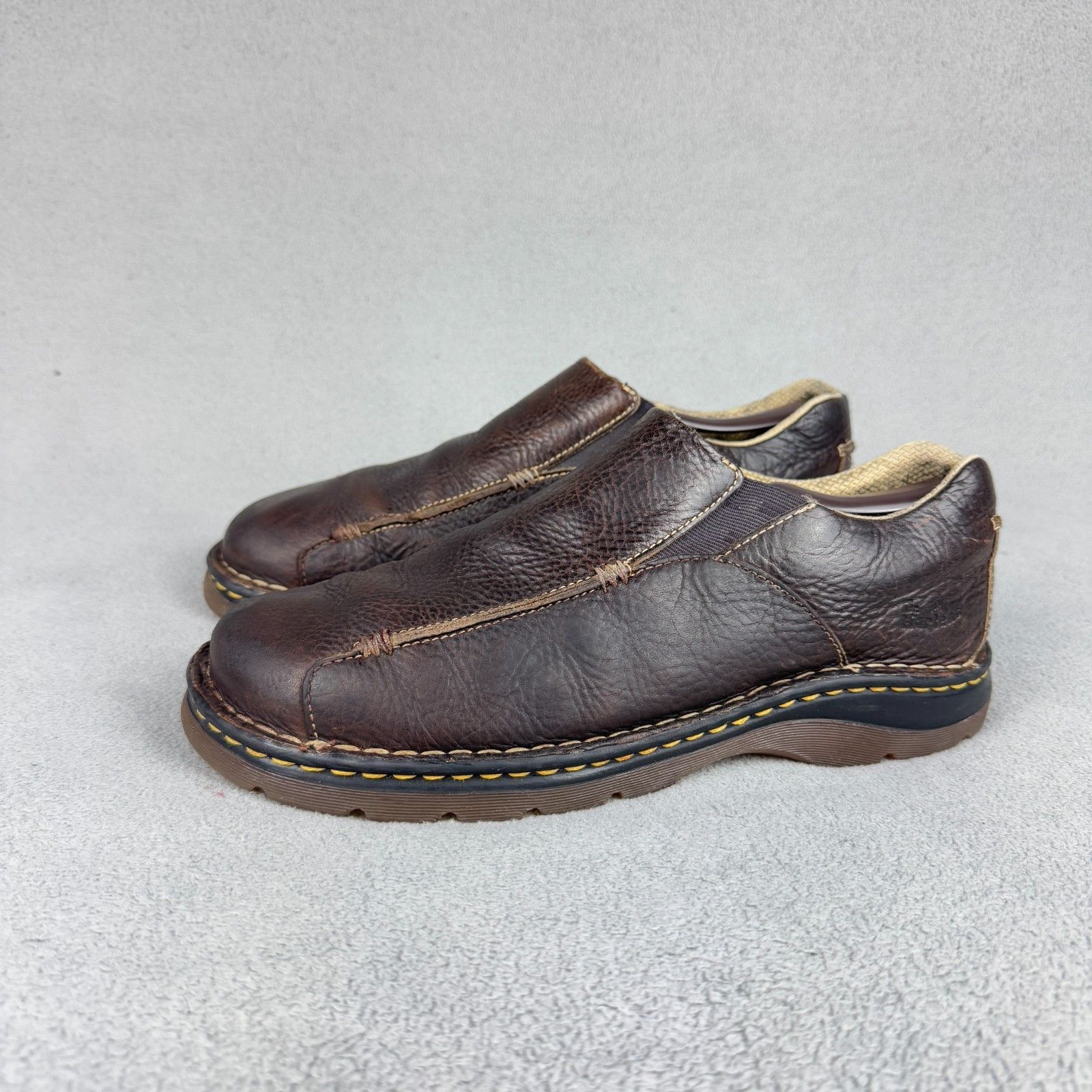 Dr. Martens Dr. Martens Mens 11 Slip On Loafers Brown Leather Shoes Size US 11 / EU 44 - 10 Thumbnail