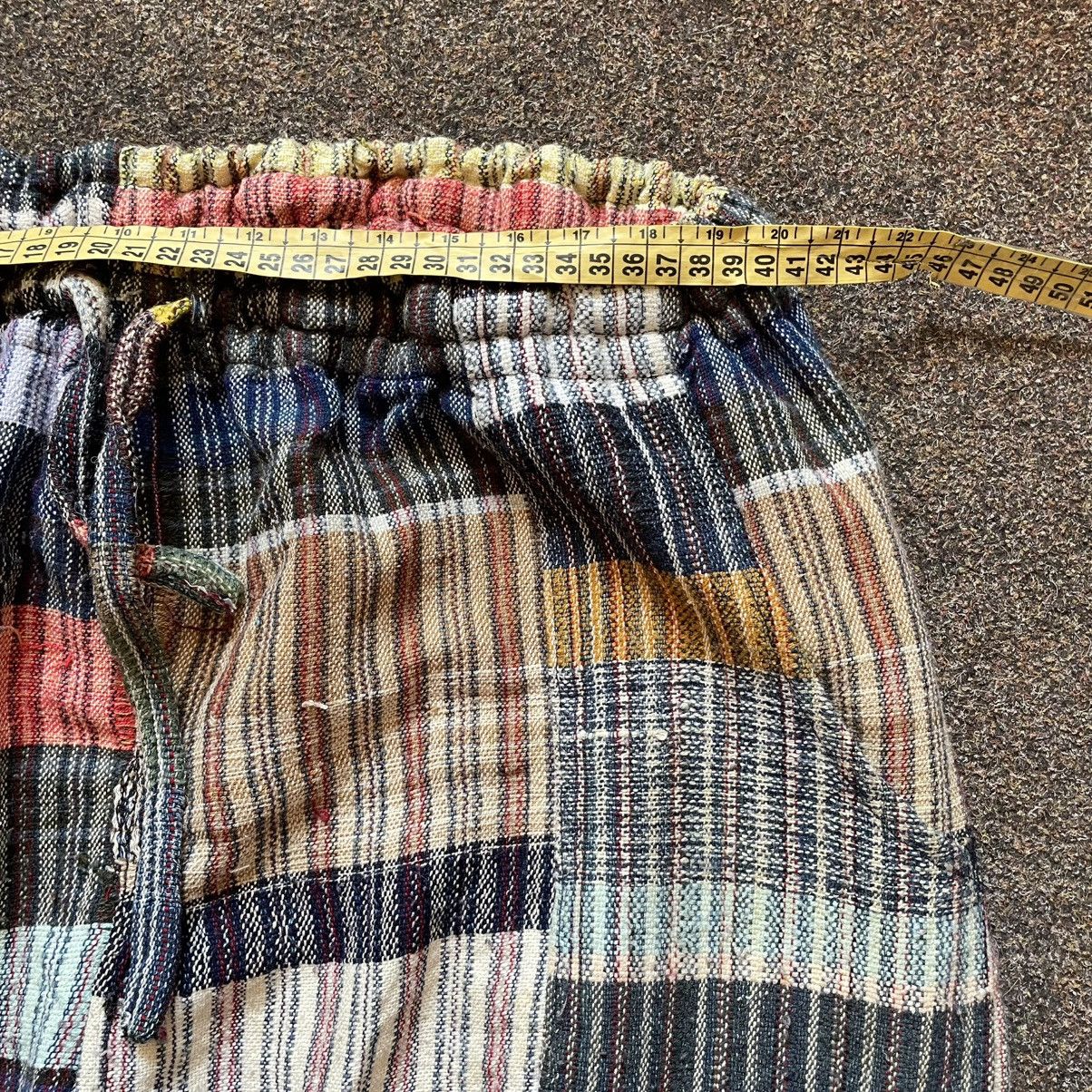 Vintage Vintage Y2K Baggy Striped Cargo Pants Skate Streetwear 33 Size 33" - 8 Thumbnail