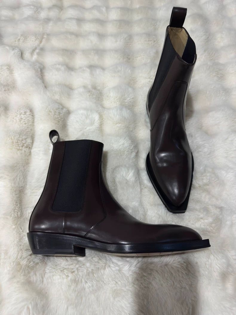 Bottega Veneta Bottega Veneta Pointed Chelsea boots Size US 10 / EU 43 - 1 Thumbnail