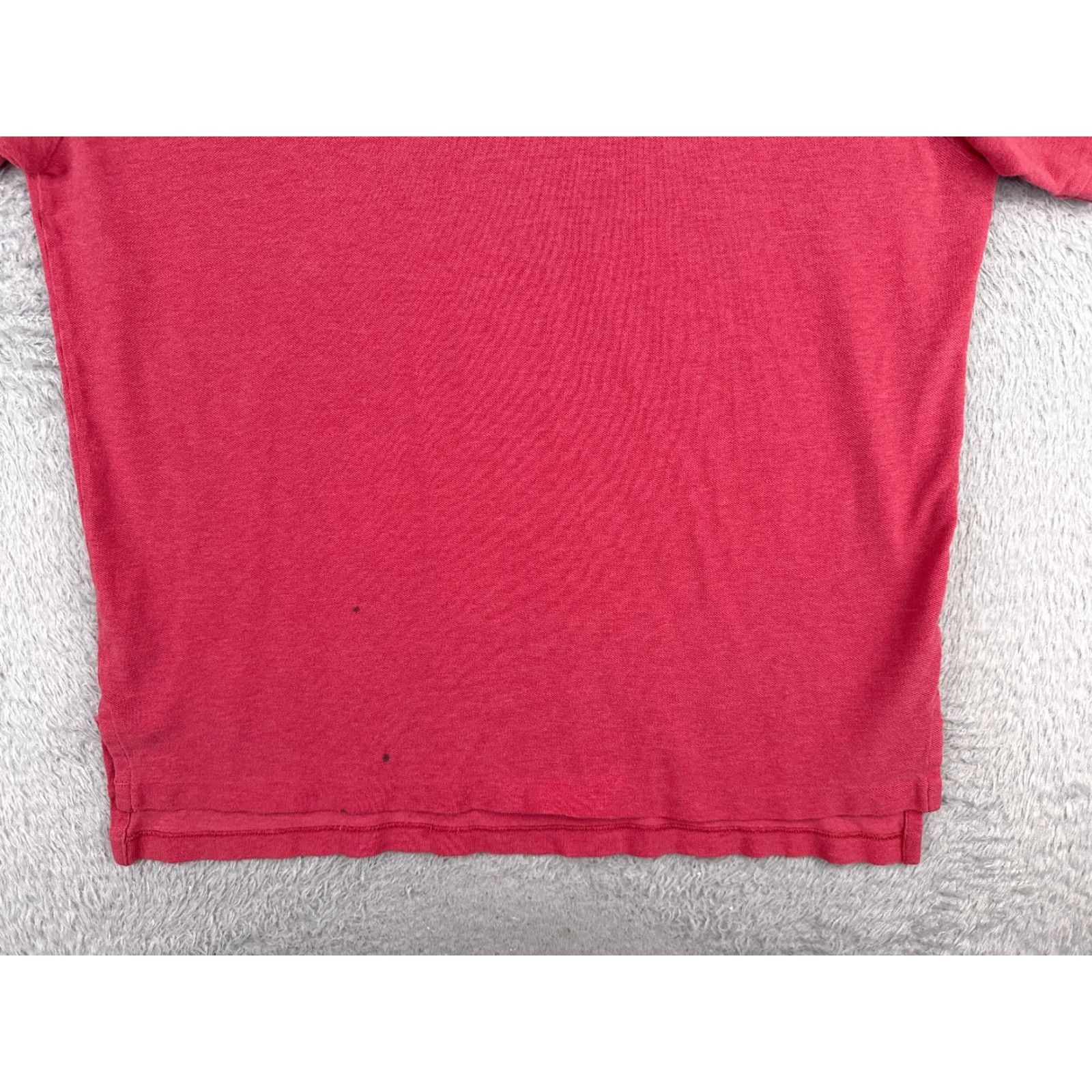Ralph Lauren VINTAGE Ralph Lauren Polo Shirt Adult XL Red Short Sleeve Cotton Casual Activewear Mens Size US XL / EU 56 / 4 - 5 Thumbnail