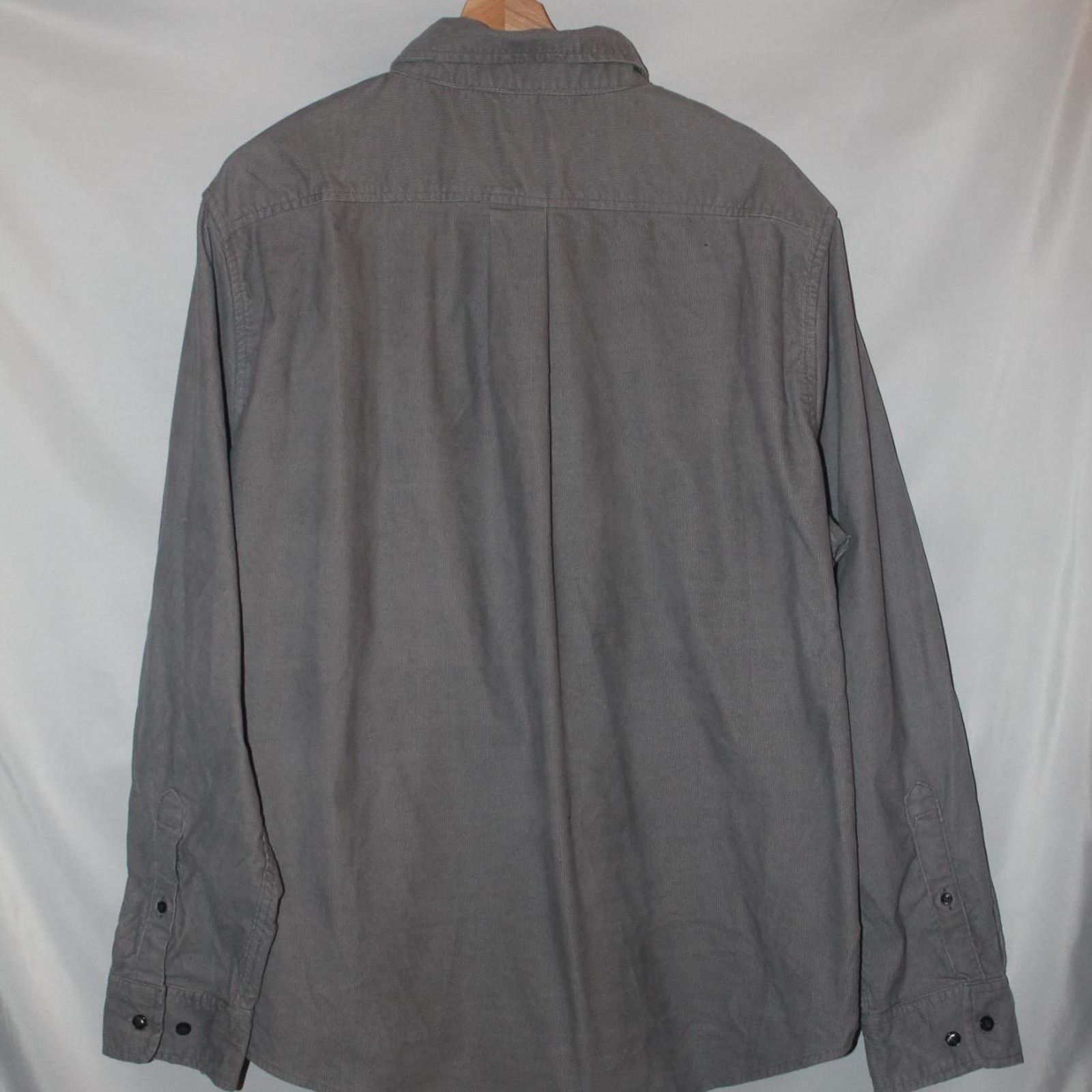 Other Land's End Grey Corduroy dress shirt - sz L Size US L / EU 52-54 / 3 - 2 Thumbnail