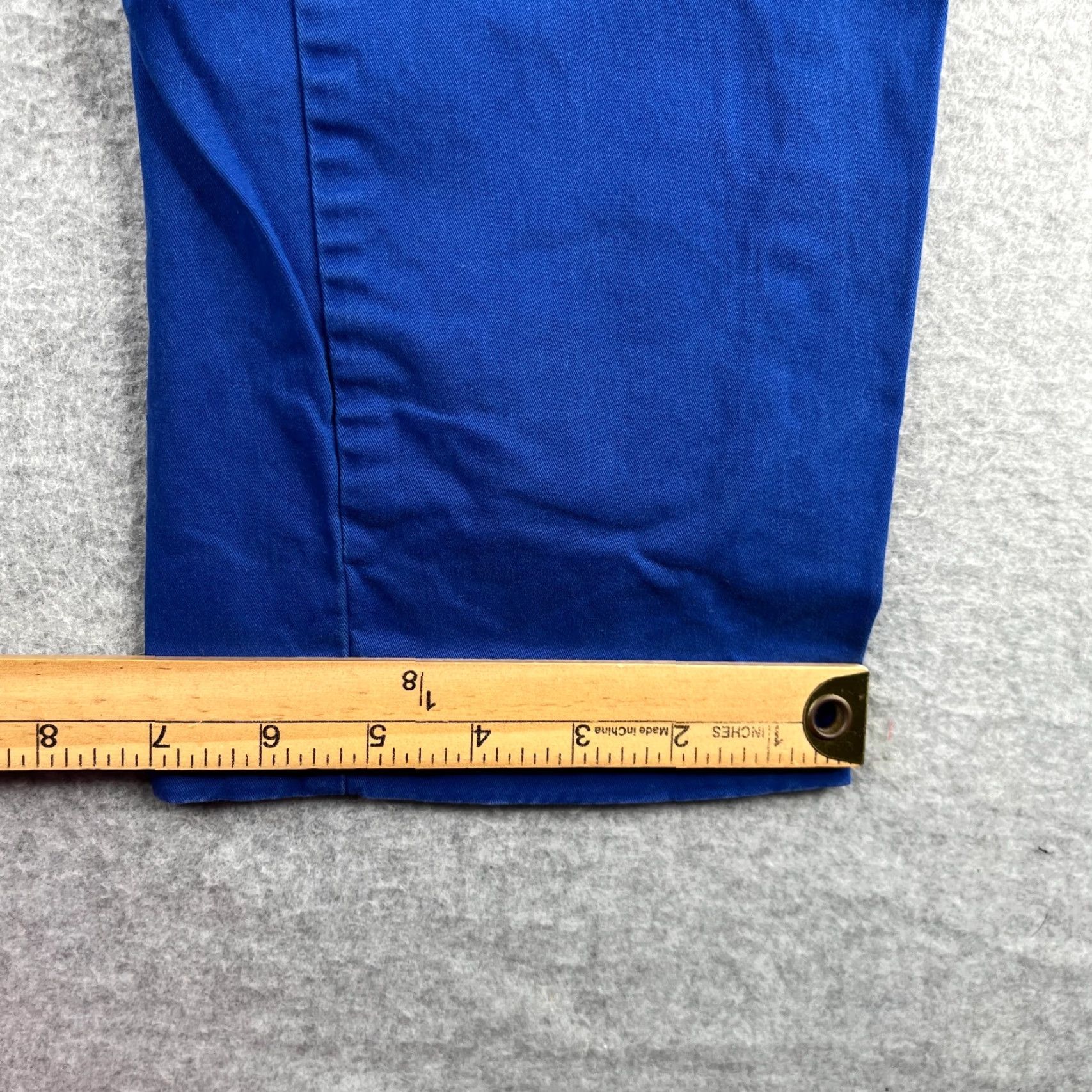 Tommy Hilfiger Tommy Hilfiger Chino Pants Slim Fit 34x34 Blue Casual Mens Size US 34 / EU 50 - 2 Thumbnail