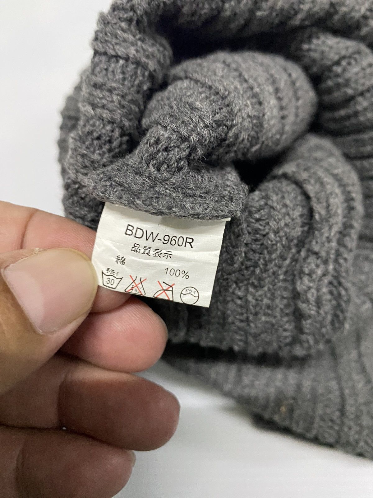 Ben Davis Ben Davis Small Patches Knitted Beanie Hat Size ONE SIZE - 4 Thumbnail