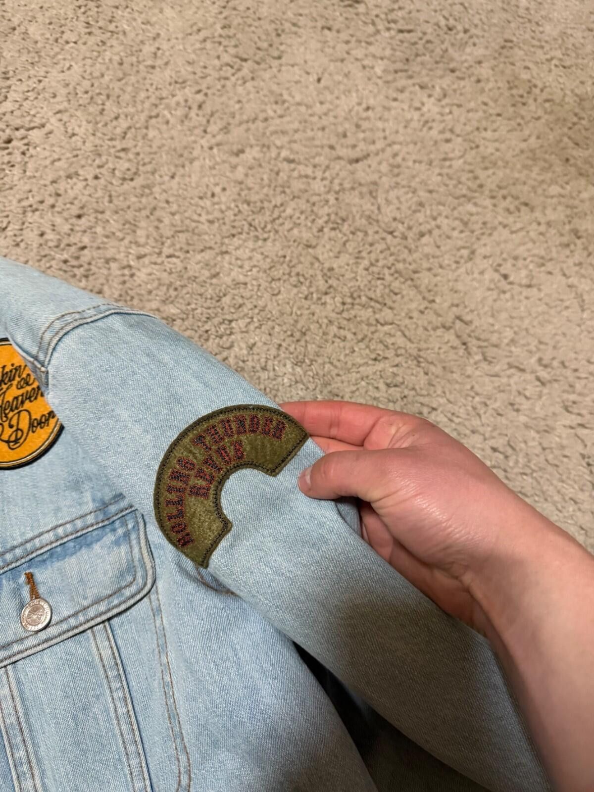 A.P.C. A.P.C. Light Wash Denim Jacket XXL Patch Trucker Jean Jacket Size US XXL / EU 58 / 5 - 7 Thumbnail