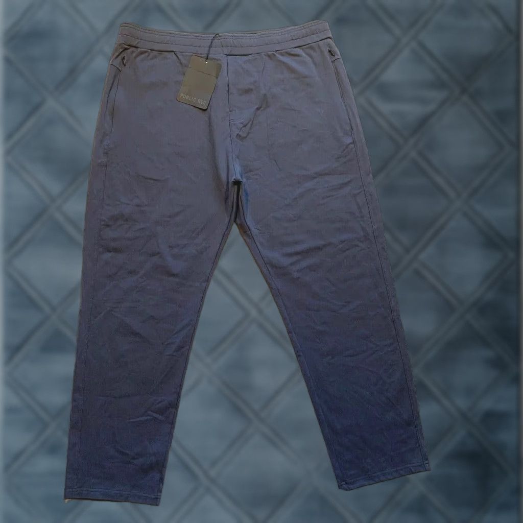 Vintage Public Rec All Day Every Day Pant Pants Mens 40 Gray Nylon Stretch Elastic Waist Jogger 29 Inseam 4-Pocket Logo Zipper NWT Size US 40 / EU 56 - 1 Thumbnail