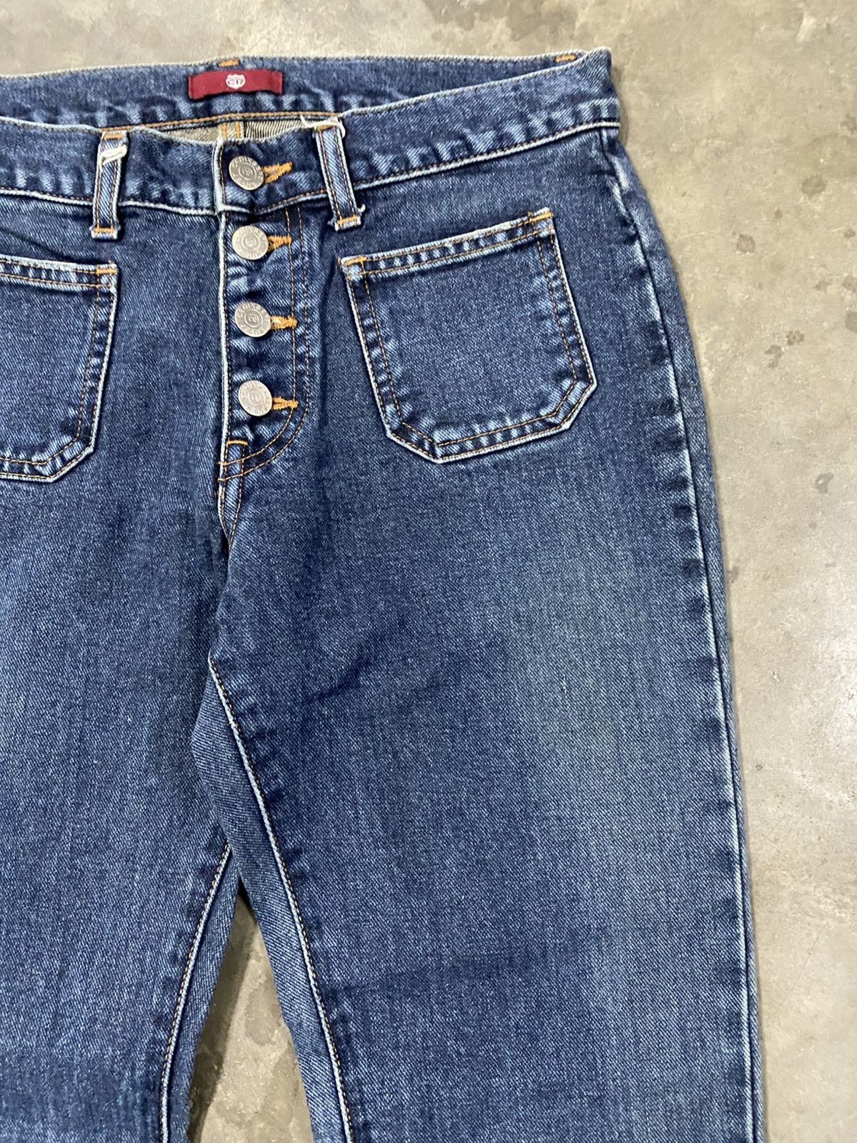 If Six Was Nine × Japanese Brand × Le Grande Bleu (L.G.B.) Super Flare Jeans Japan C-Seventeen Flared @254 Size US 29 - 5 Thumbnail