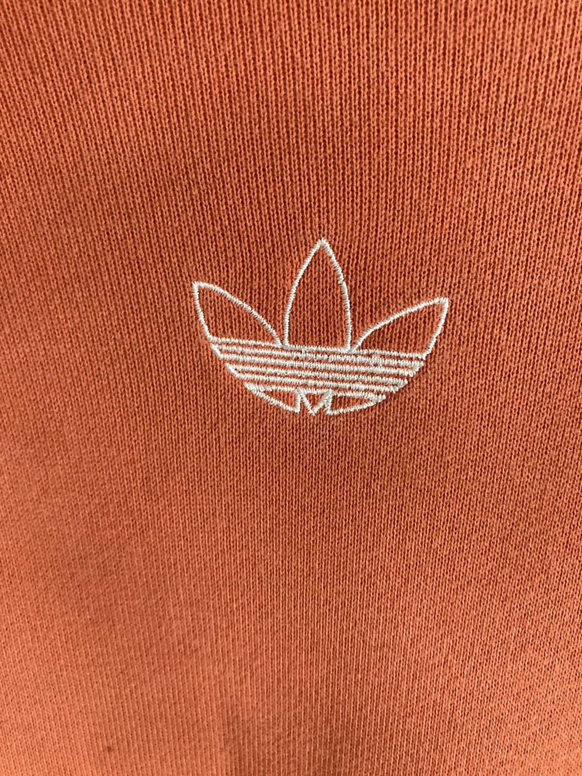 Adidas Oversized Adidas Orange Hoodie Size US XXL / EU 58 / 5 - 2 Thumbnail