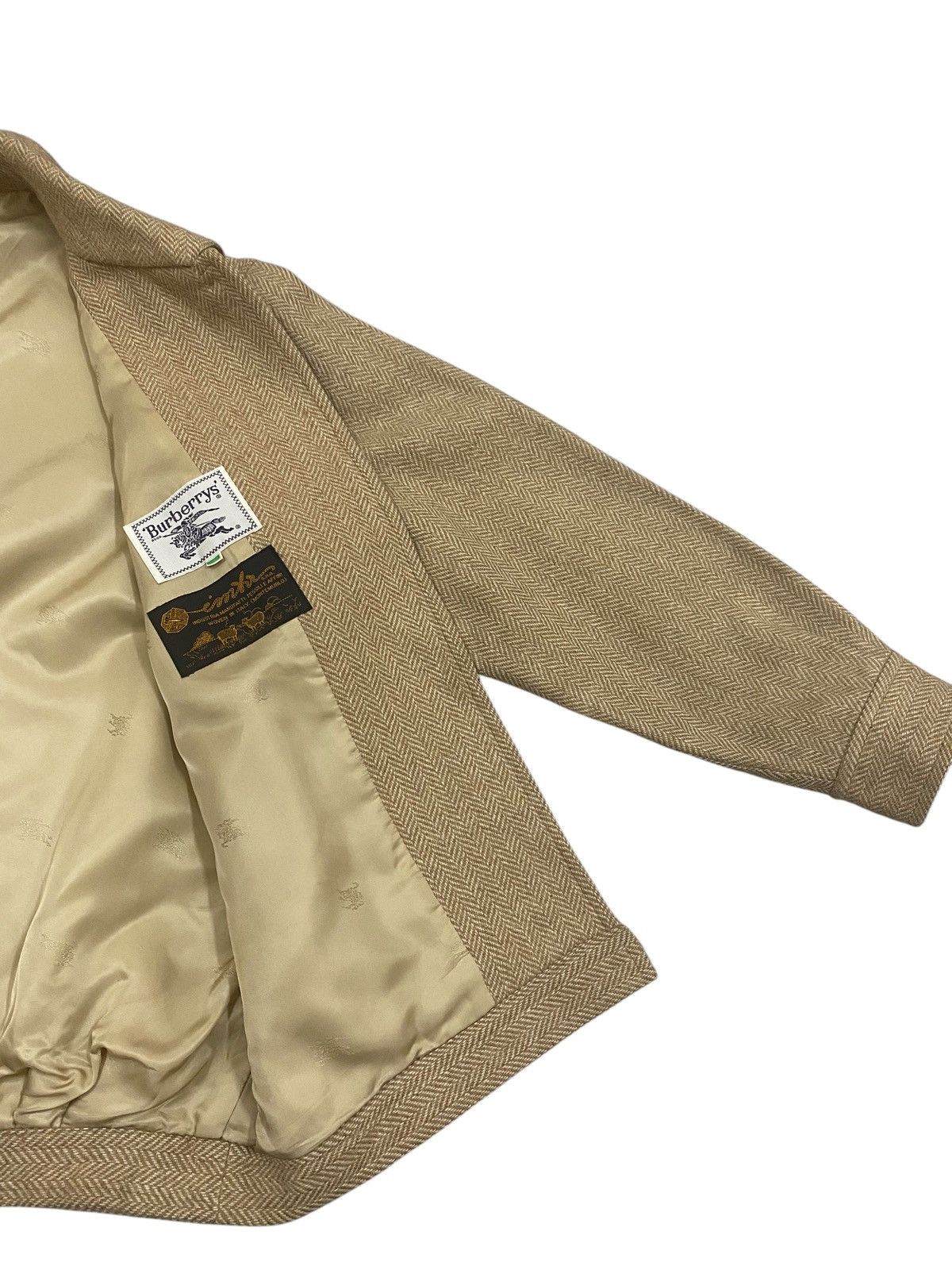 Burberry Prorsum Vtg Burberrys Wool Bomber Jacket Style Size US M / EU 48-50 / 2 - 11 Thumbnail