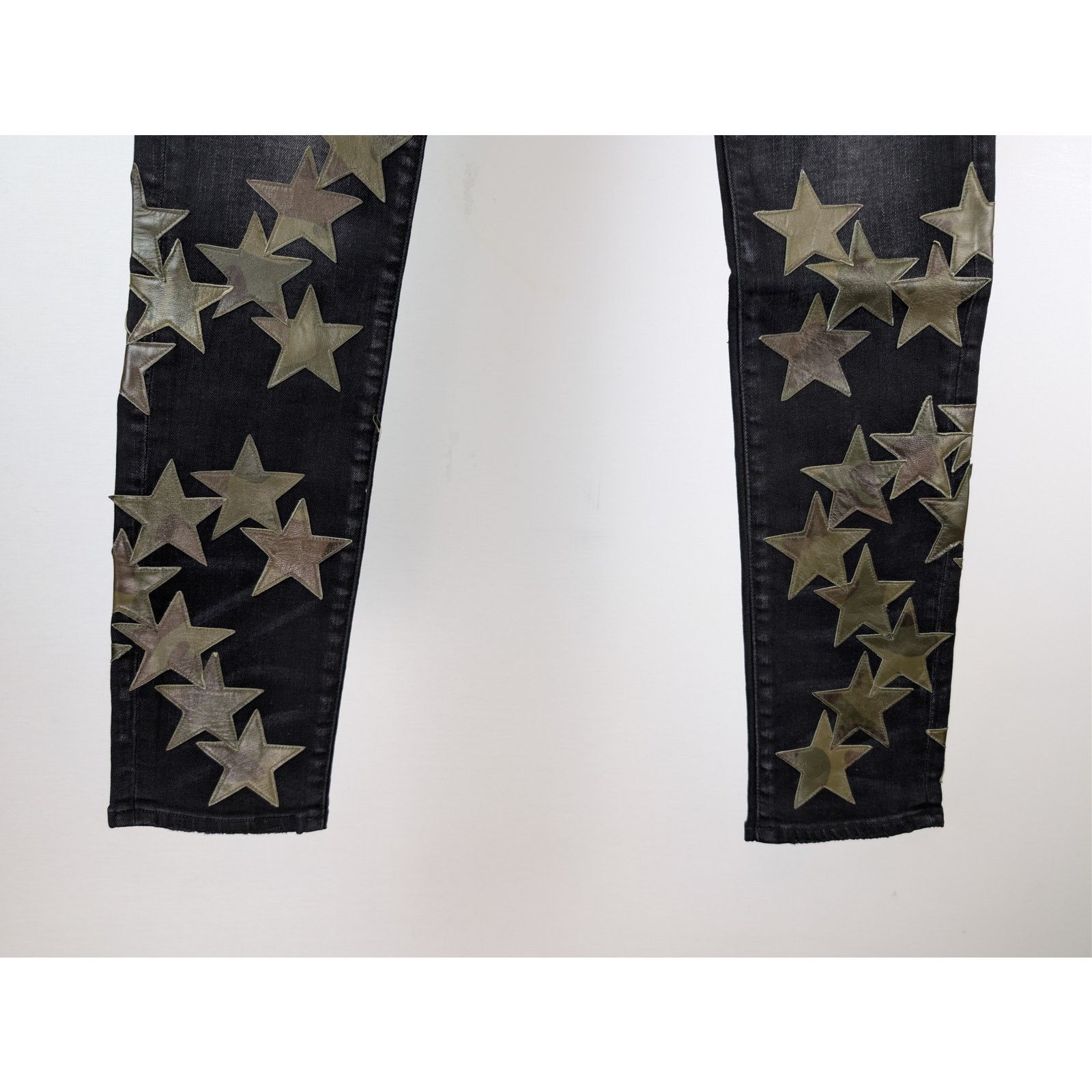 Amiri o1rshd1 Chemist Jean Denim Jeans in Aged Black Size US 31 - 4 Thumbnail