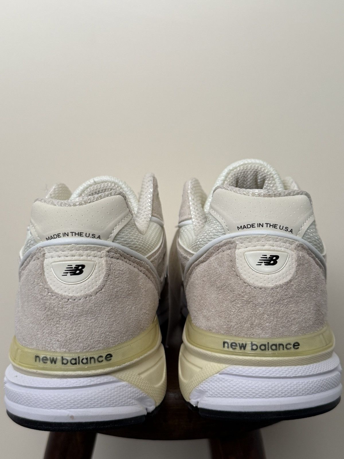 New Balance × Stussy Stussy x 990v4 Cream Size US 9.5 / EU 42-43 - 5 Thumbnail