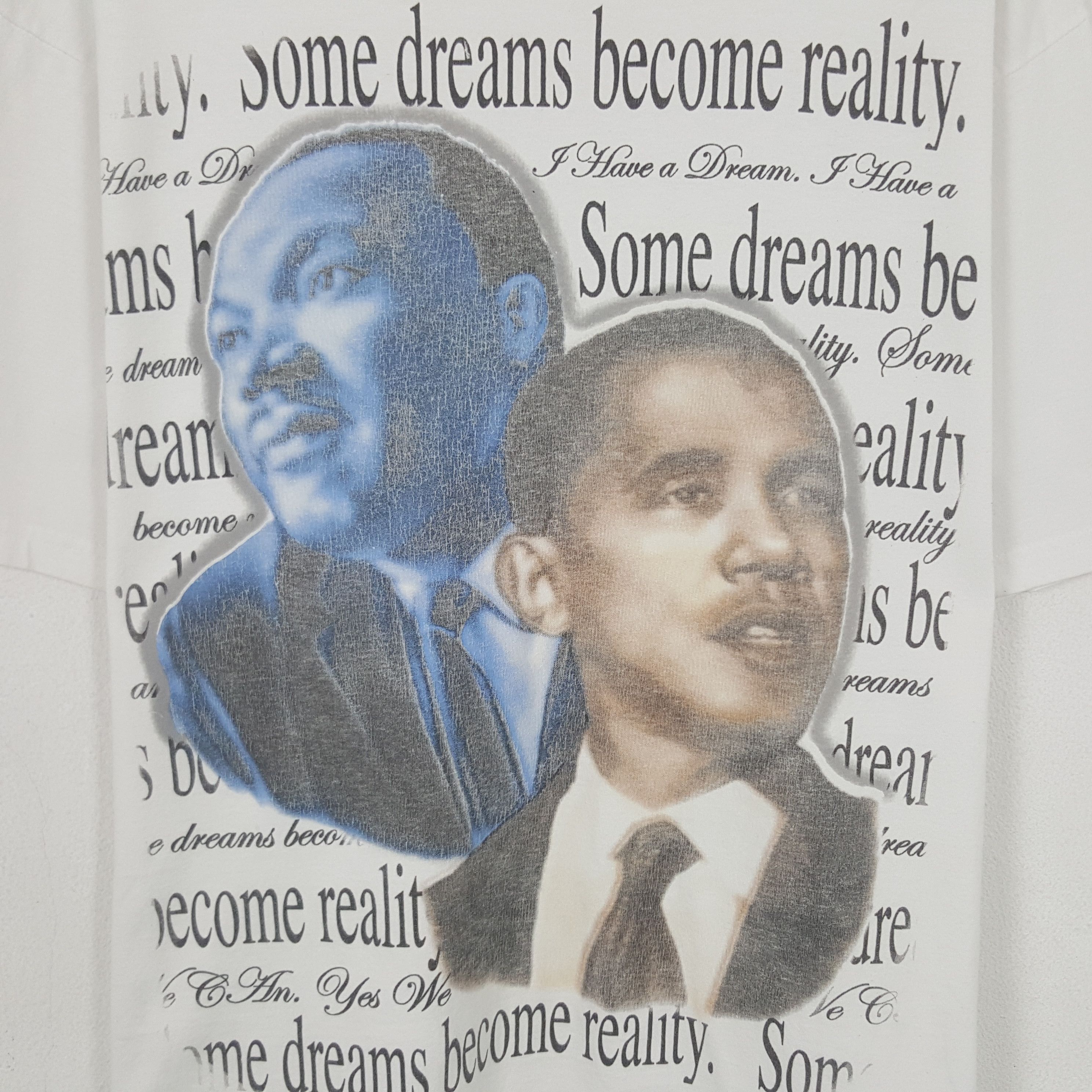Other Vintage Obama President American Tshirt Size US XL / EU 56 / 4 - 2 Thumbnail