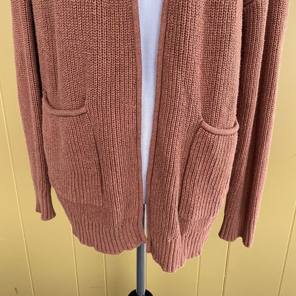 Other Universal thread women S open front cardigan w/pockets clay Size S / US 4 / IT 40 - 2 Thumbnail