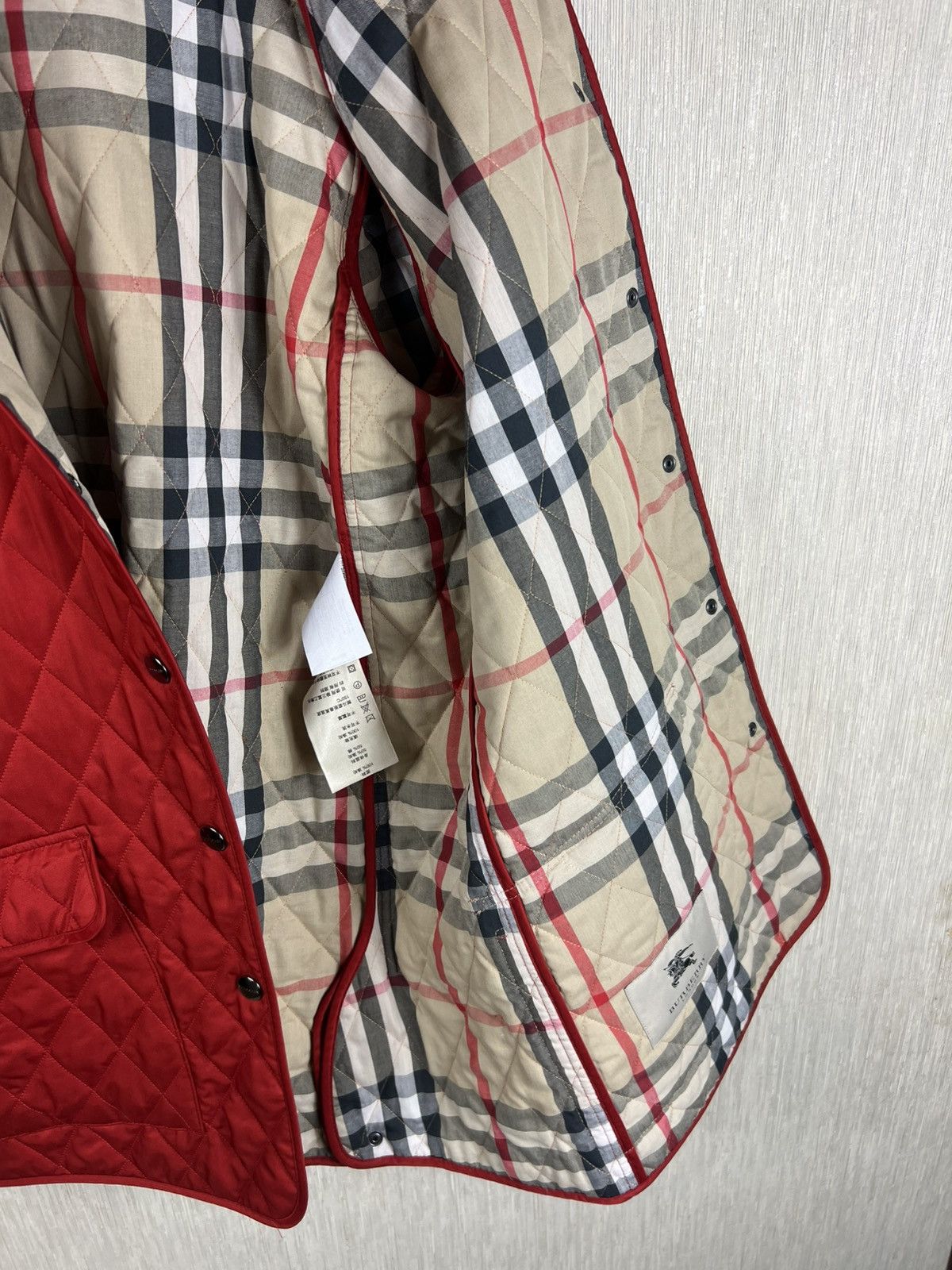 Burberry Burberry London checked quilted parka jacket coat nova check Size L / US 10 / IT 46 - 20 Thumbnail