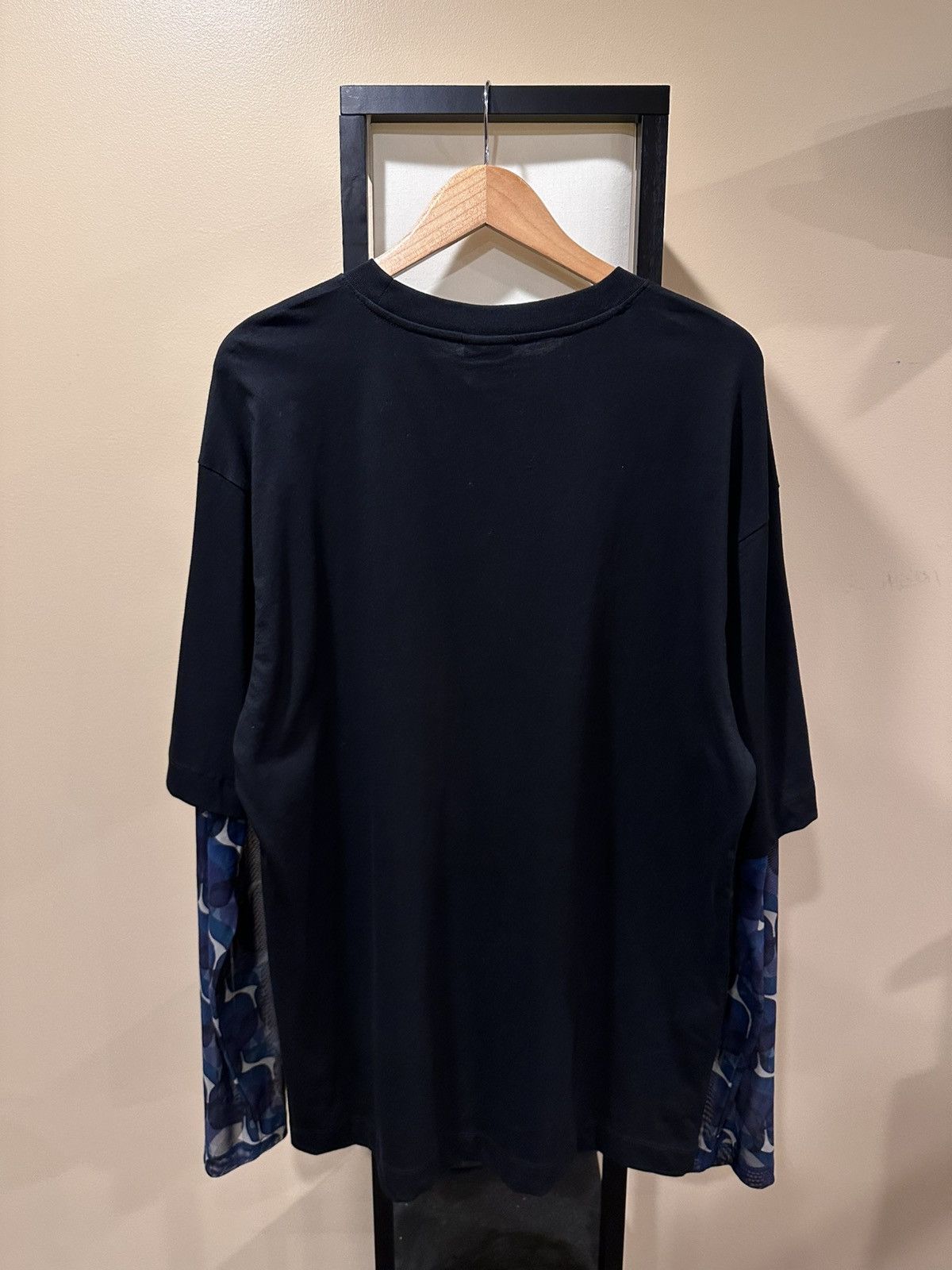 Dries Van Noten Dries Van Noten SS24 Hemal Black Layered Long Sleeve T-Shirt Size US XL / EU 56 / 4 - 2 Thumbnail