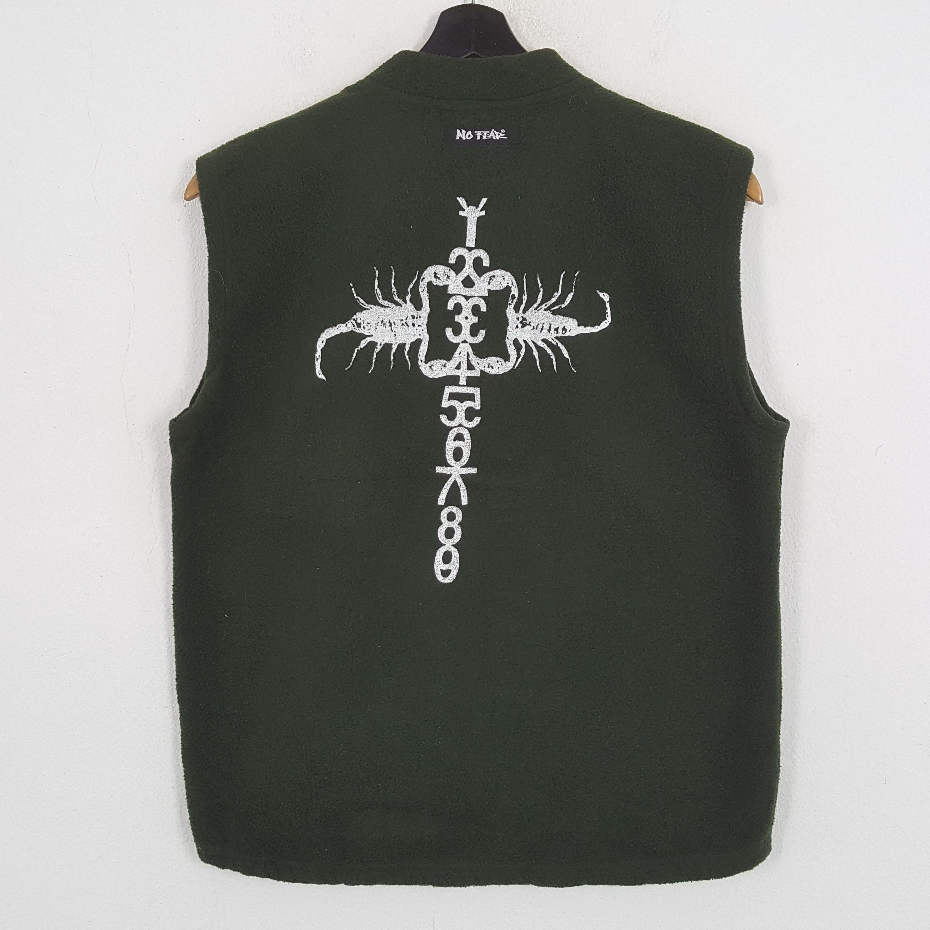 No Fear × Vintage No Fear x Custom If Six Was Nine Art Vest Size US L / EU 52-54 / 3 - 1 Thumbnail