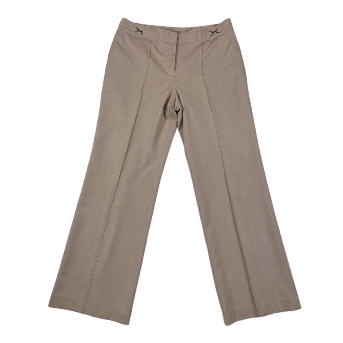 Ann Taylor Ann Taylor Cream Pants | Size 10 Size 32" / US 10 / IT 46 - 1 Thumbnail