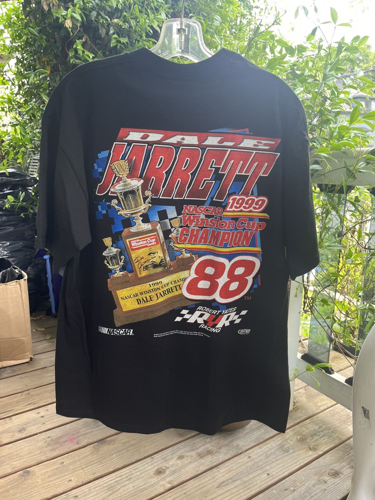 Chase Authentics × Vintage 1999 Dead Stock NASCAR Dale Jarret Tee Size US M / EU 48-50 / 2 - 2 Thumbnail