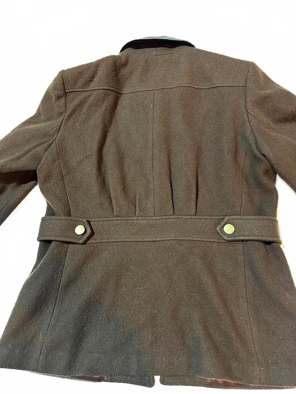 Other Vintage Jonathan Michael Wool Jacket Leather Collar USA M Size M / US 6-8 / IT 42-44 - 5 Thumbnail