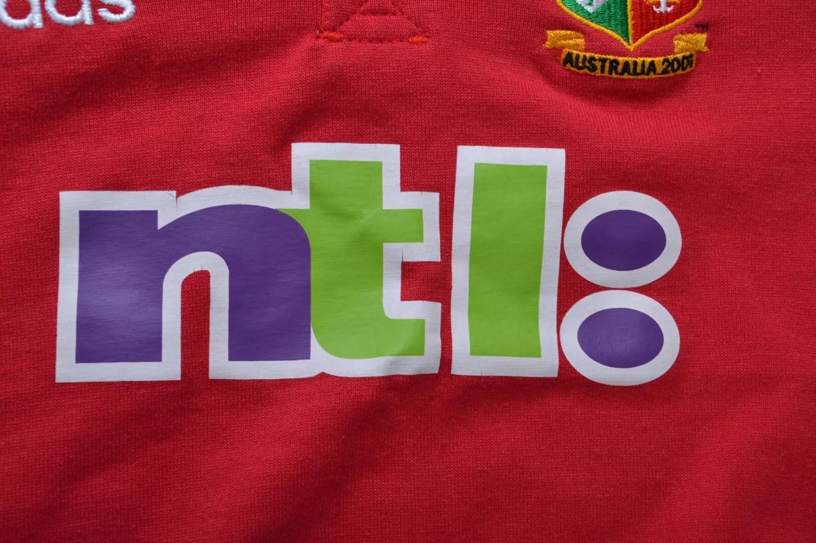 Adidas BRITISH IRISH LIONS 2001 SHIRT JERSEY ADIDAS SIZE S ADULT Size US S / EU 44-46 / 1 - 3 Thumbnail