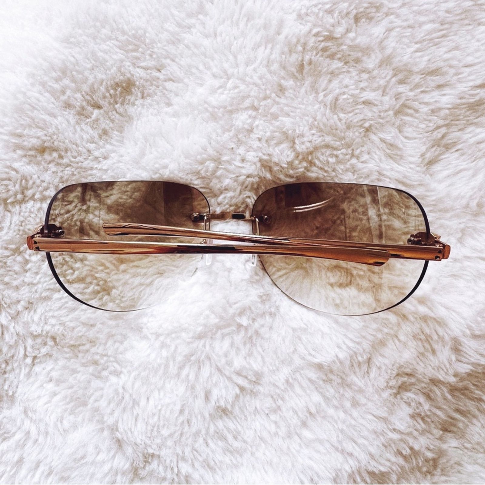 Other Ophelia Clear Floral Chic Sunglasses Size ONE SIZE - 10 Thumbnail
